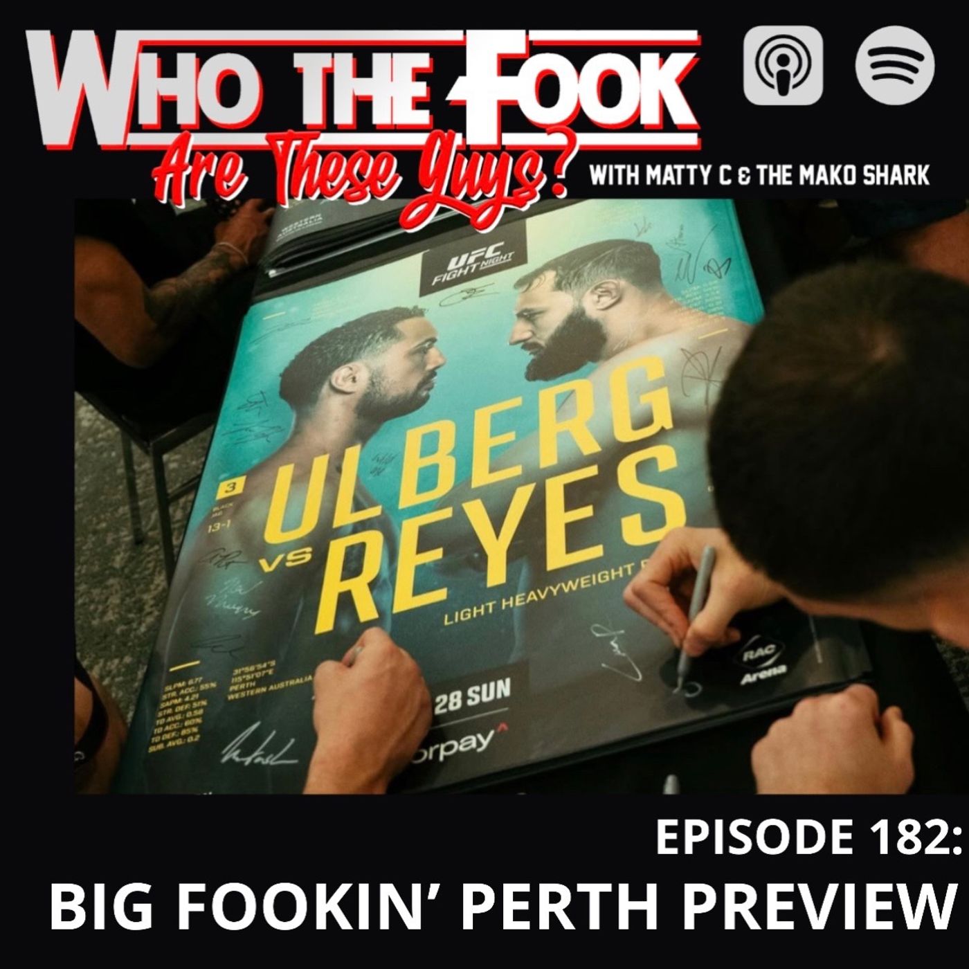 Ep 182 - Big Fookin’ Perth Preview