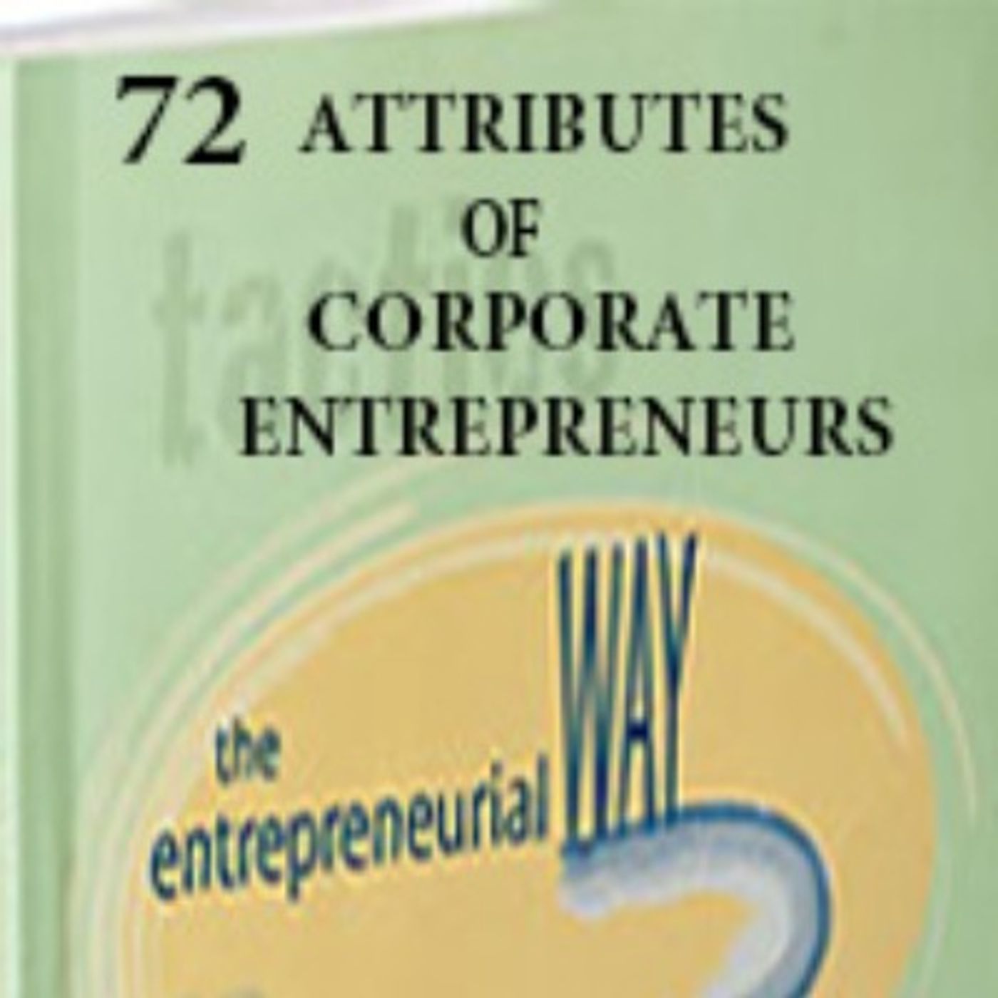 72 Attributes of Corporate Entrepreneurship Episode 3