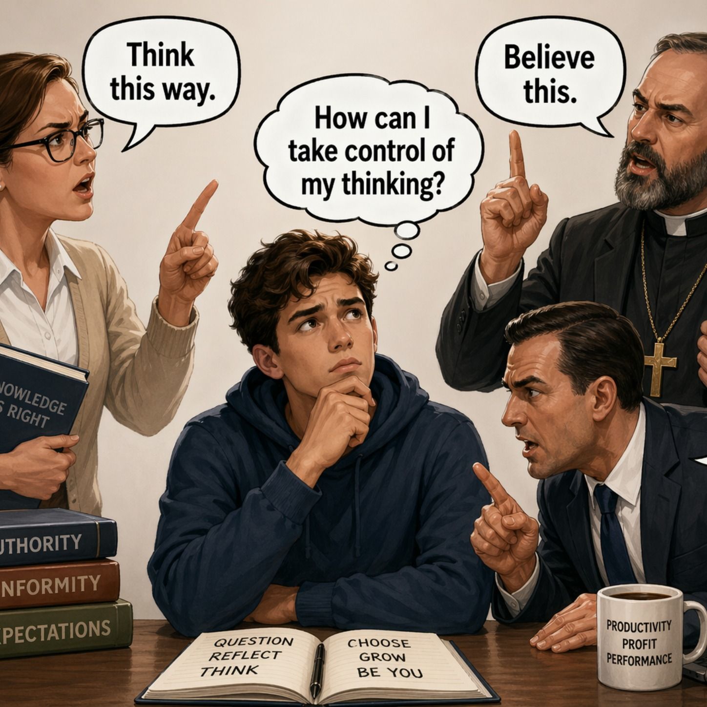 Tired of everyone telling you how to think! episode artwork