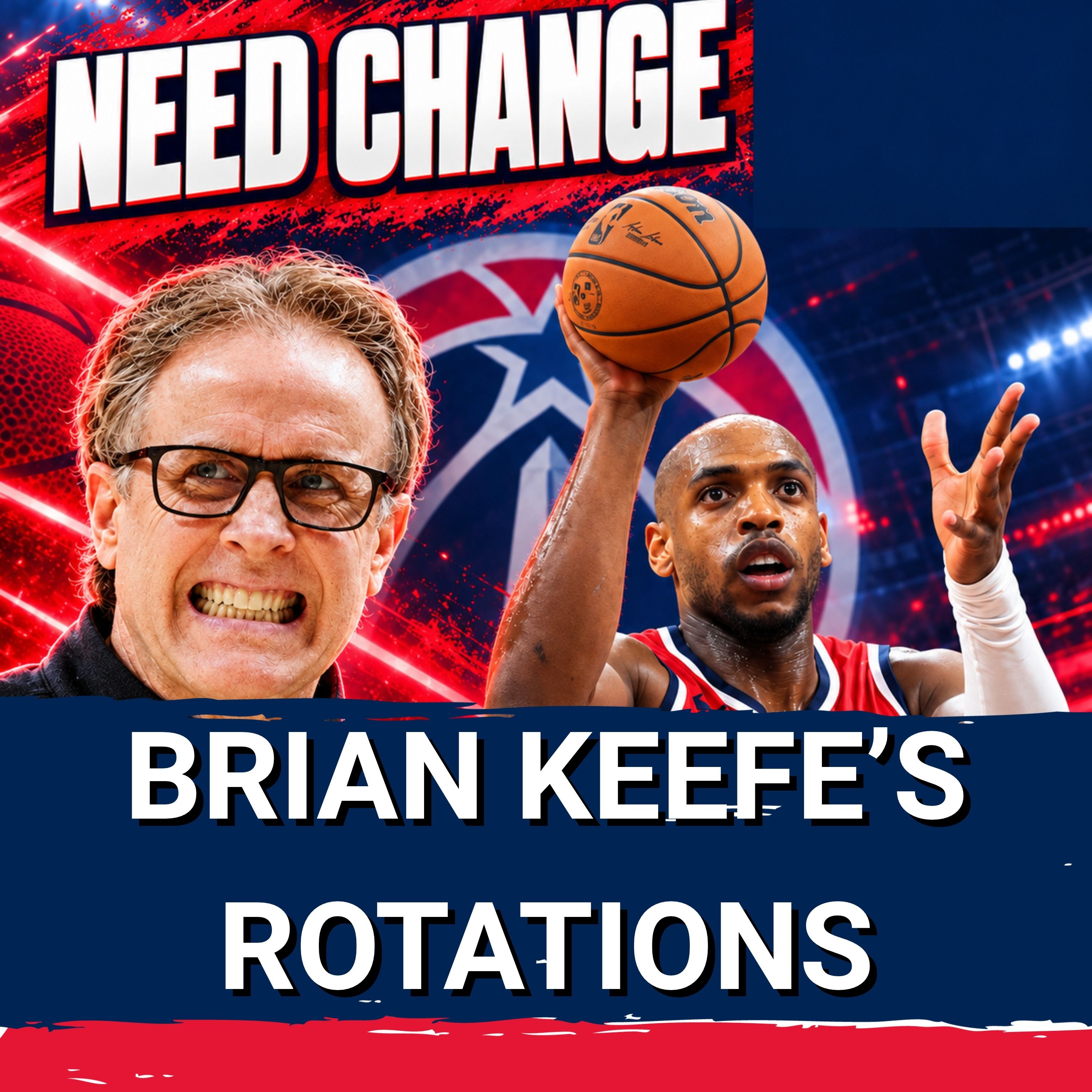 Brian Keefe Has to Manage his Rotations BETTER | Washington Wizards Podcast