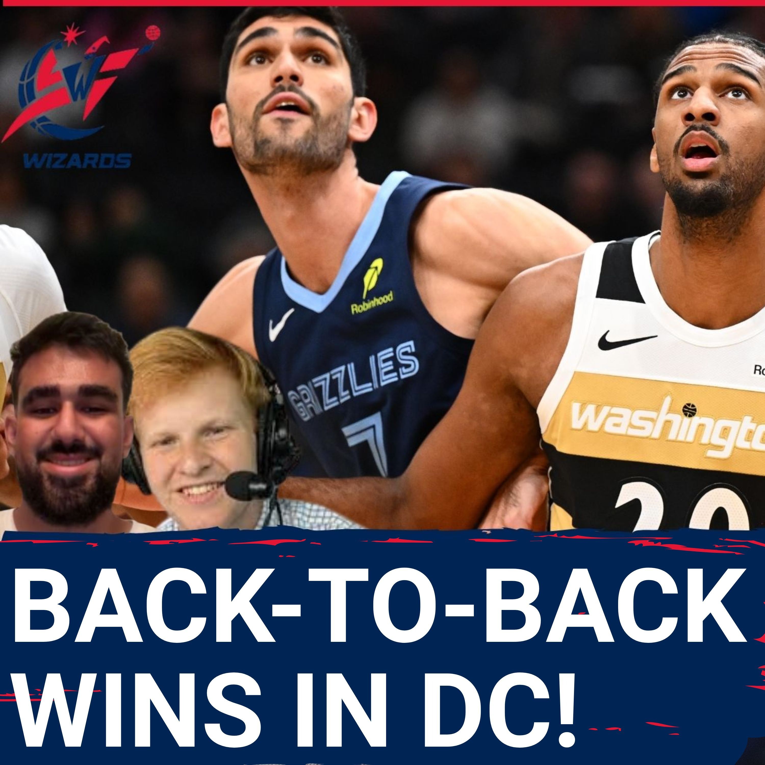 Alex Sarr SHINES as Washington Wizards SURVIVE vs Grizzlies | First Winning Streak All Year