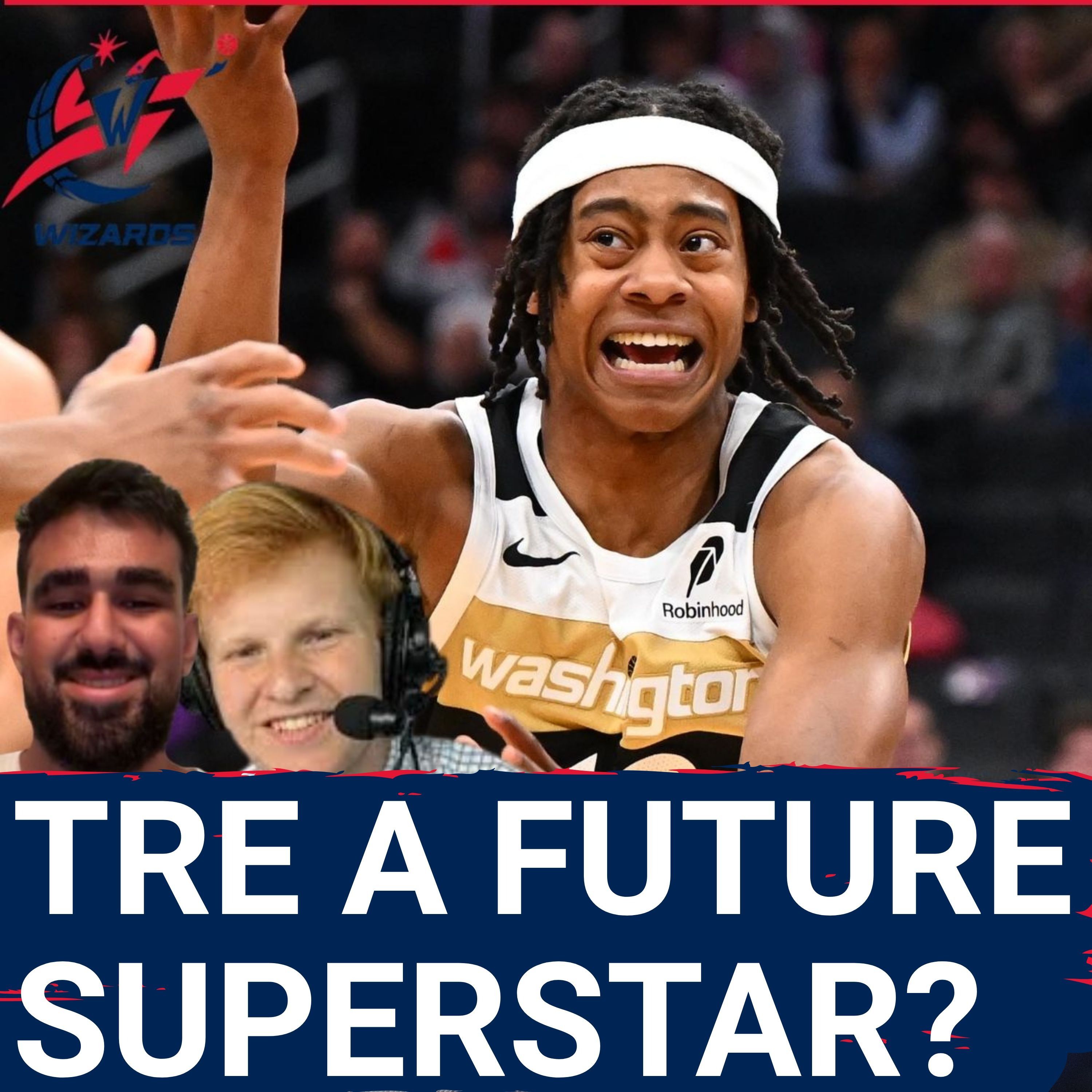 STAR: Tre Johnson's INCREDIBLE First Half Reveals He Can be a STAR in D.C. | Washington Wizards Pod