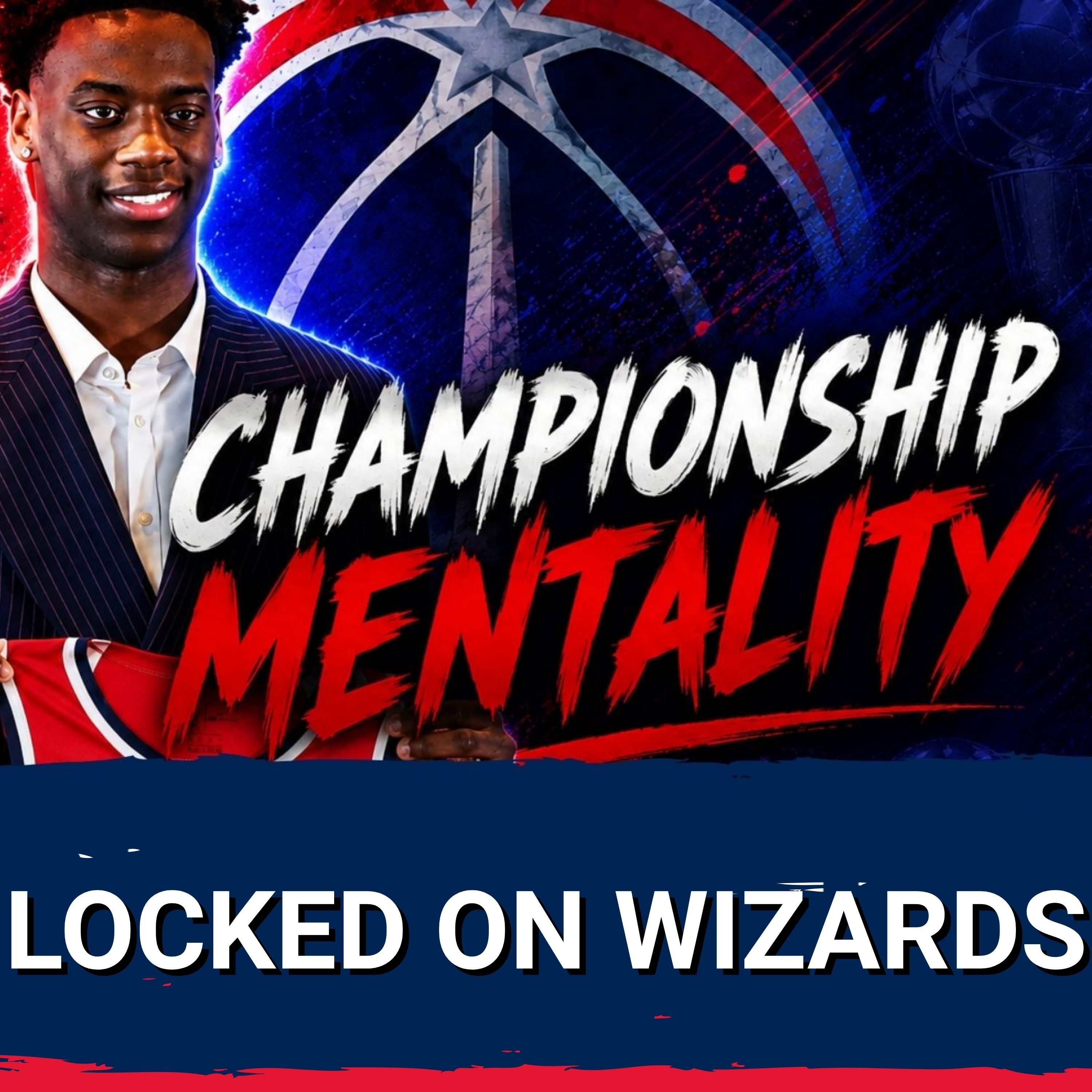 RISING: AJ Dybantsa Has Wizards Fans BELIEVING Again After Introductory Press Conference episode artwork