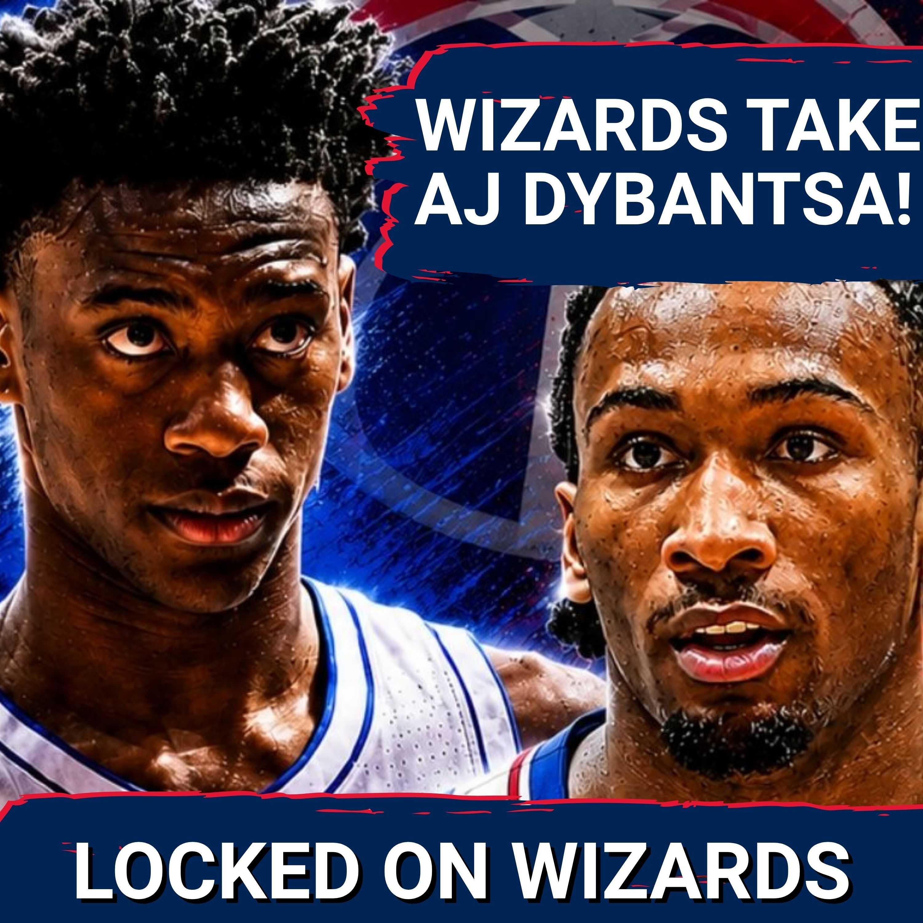 WASHINGTON WIZARDS FANS REACT TO DRAFTING AJ DYBANTSA