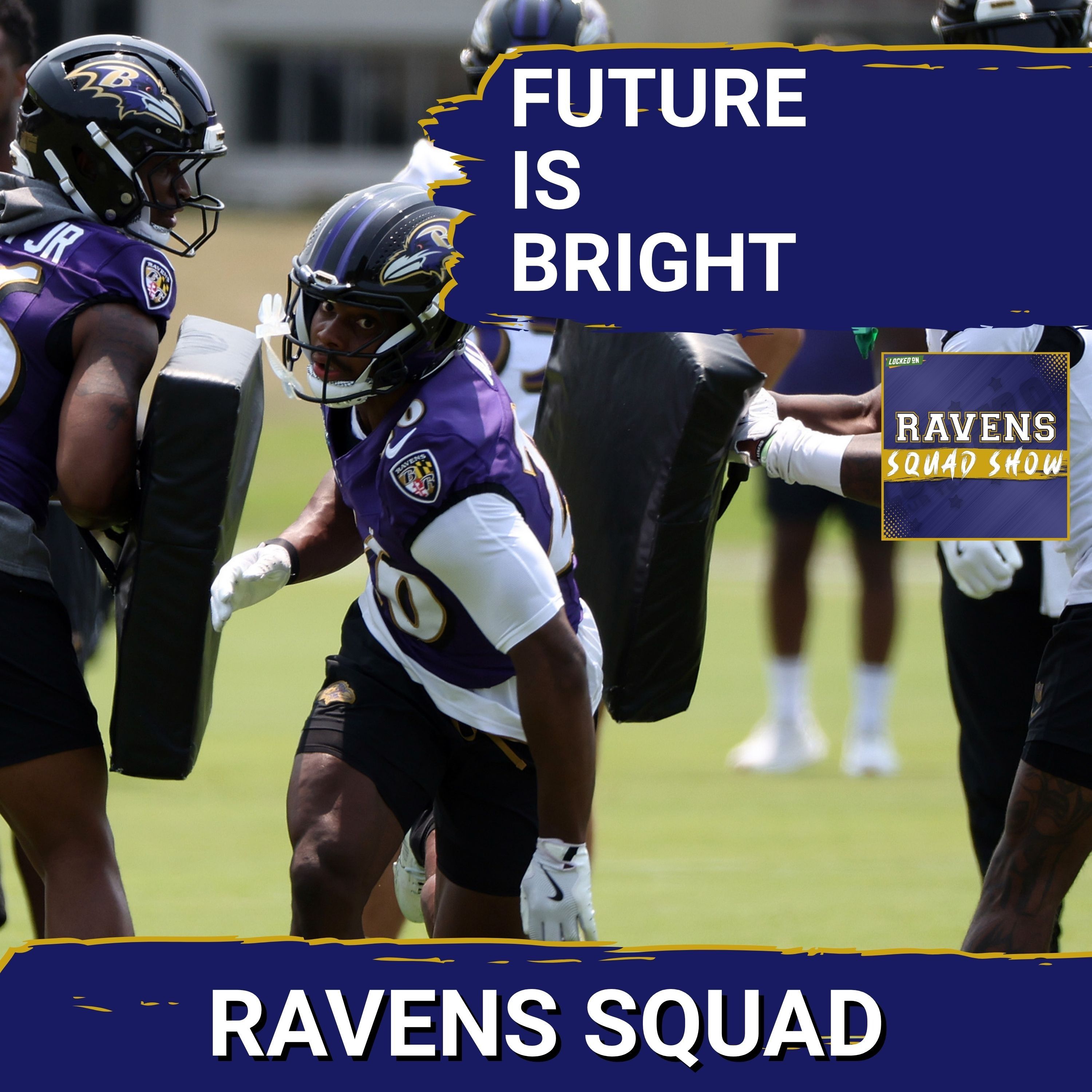 RAVENS SQUAD SHOW: Rookies show IMMEDIATE potential at first Baltimore Ravens minicamp