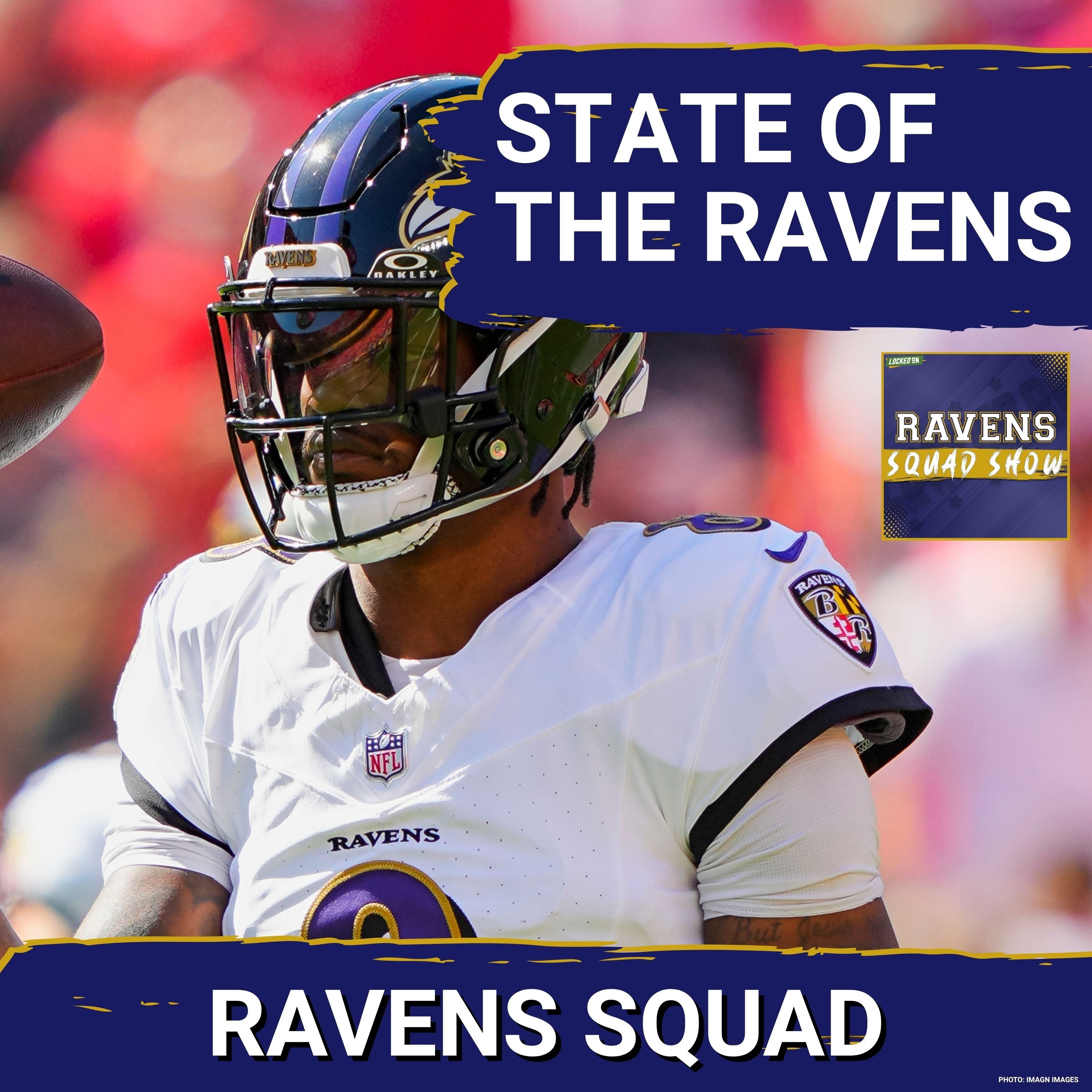 RAVENS SQUAD SHOW: Baltimore Ravens in GREAT shape as NFL offseason continues on episode artwork