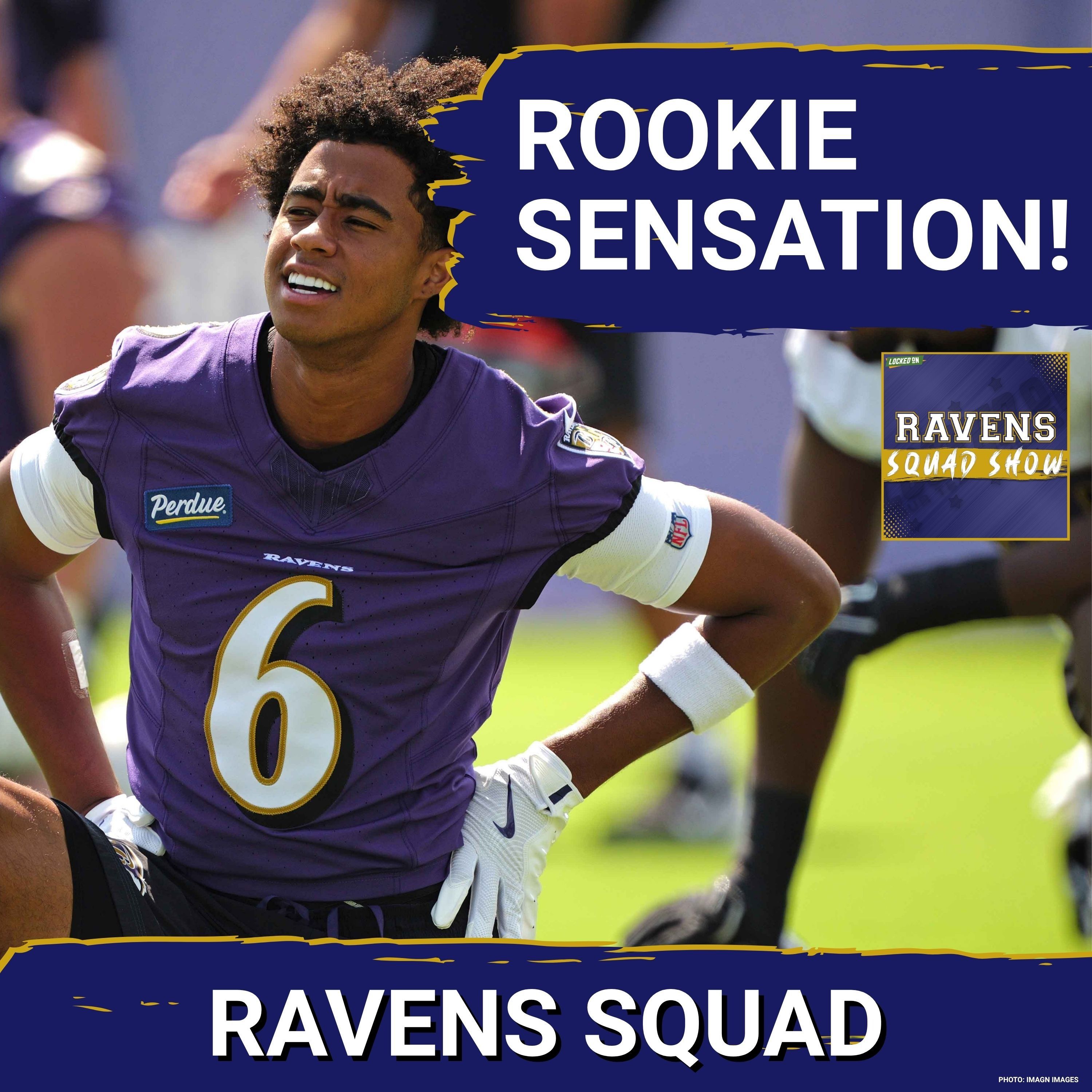 RAVENS SQUAD SHOW: Ja'Kobi Lane may be the wideout Baltimore Ravens fans have been CLAMORING for