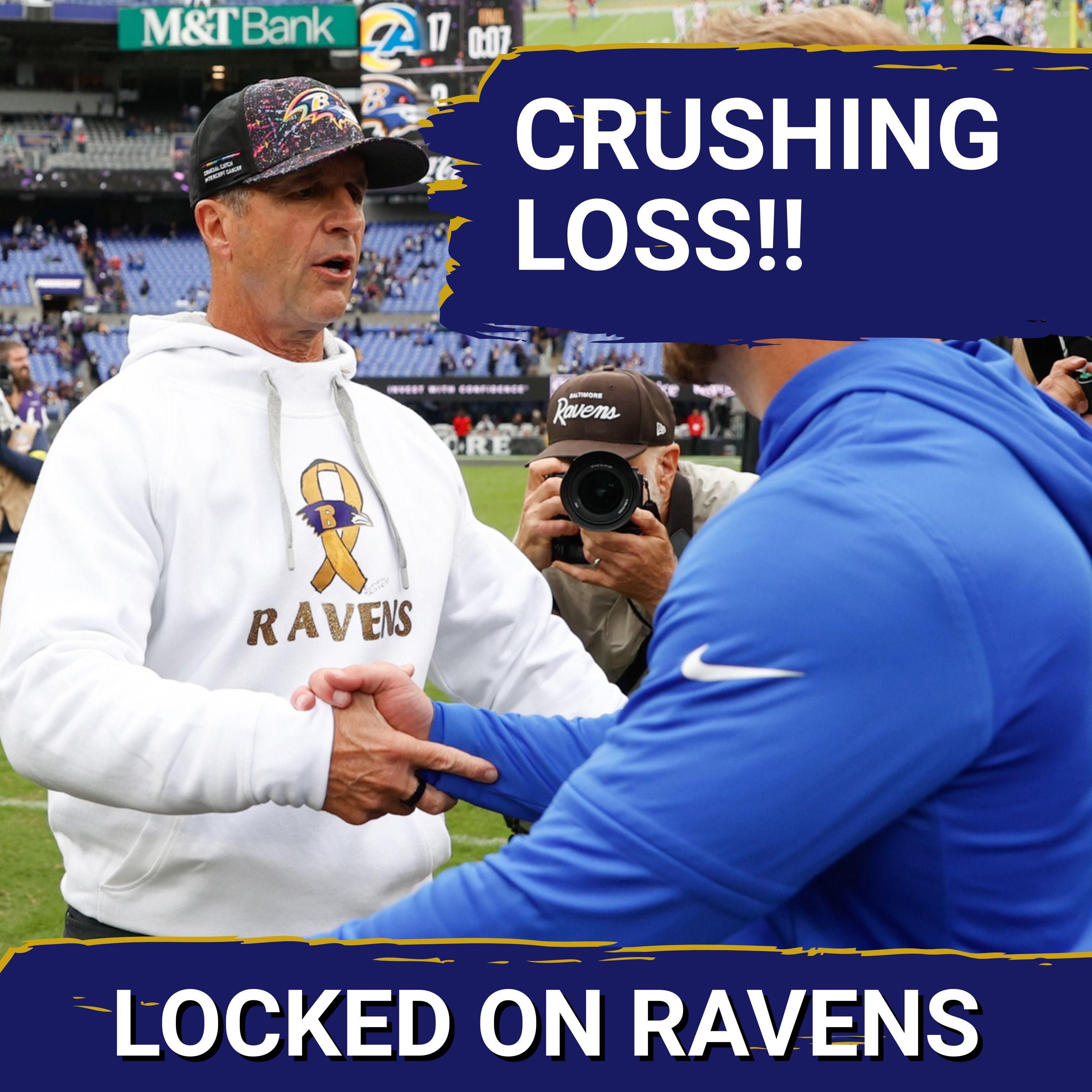RAVENS SQUAD SHOW: Baltimore Ravens suffer CRUSHING loss to Los Angeles Rams