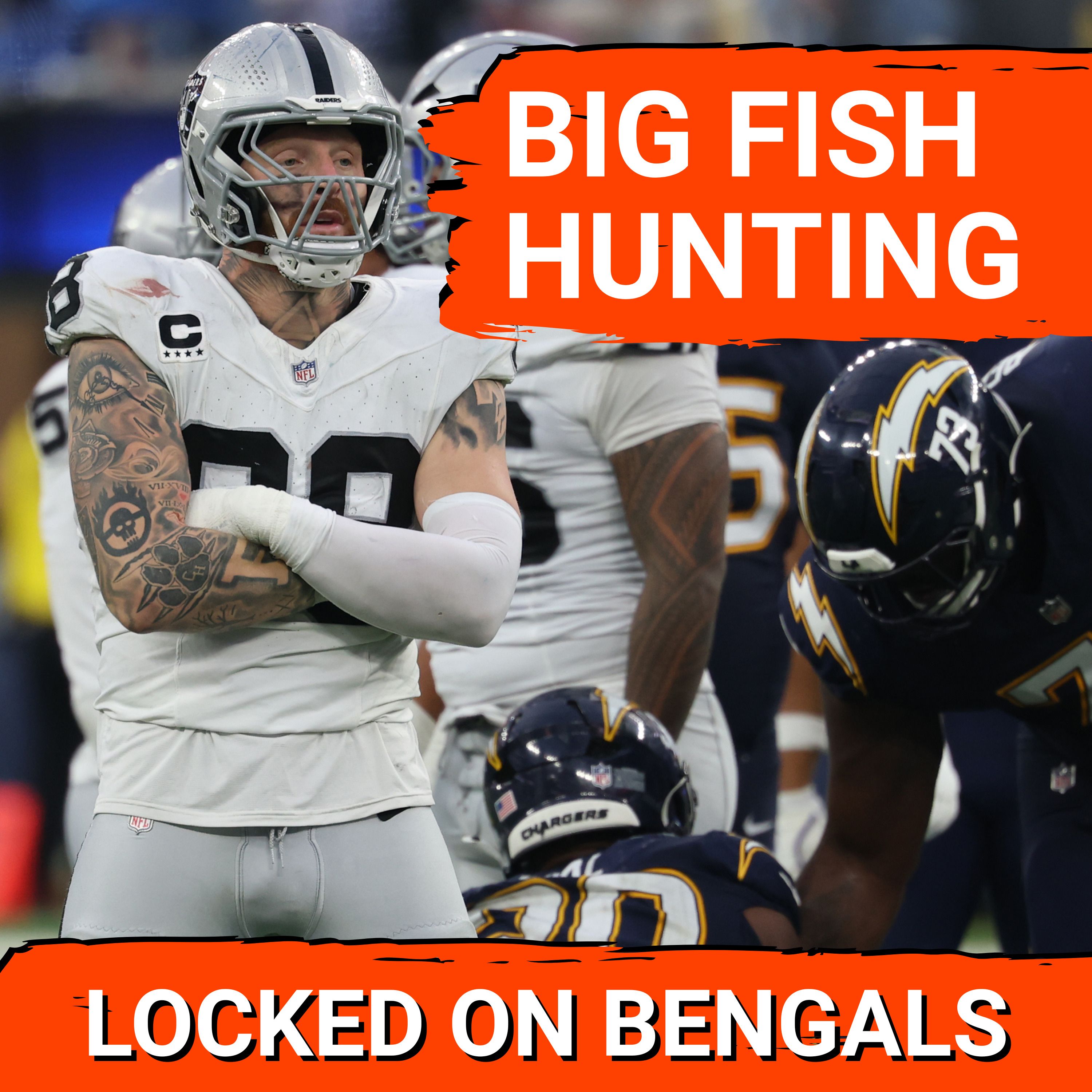 Tee Higgins and Ja'Marr Chase Go BIG FISH Hunting On Radio Row