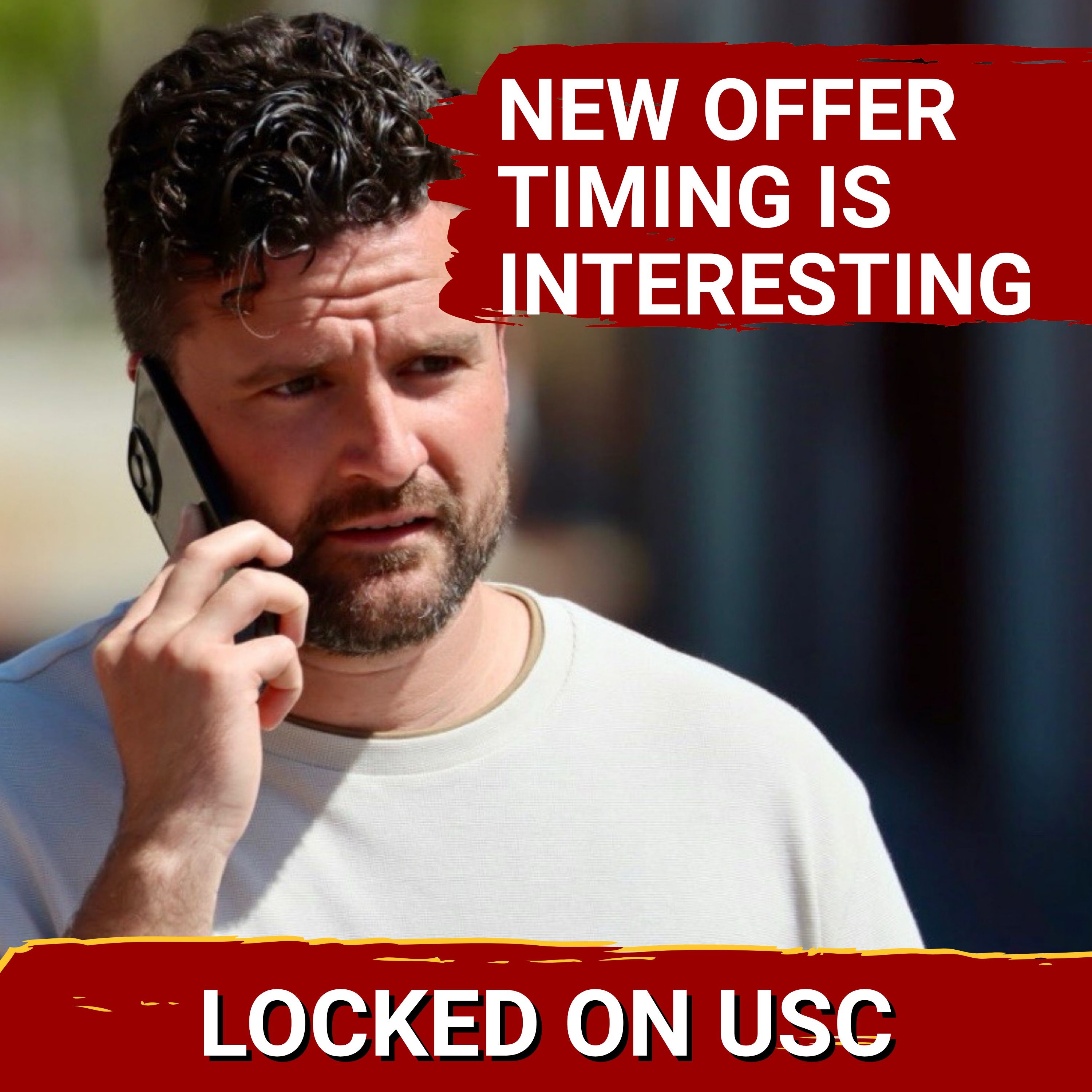 DRAMA: USC Offensive Line Recruiting Continues While Isaiah Bertola Continues To Visit More Schools episode artwork