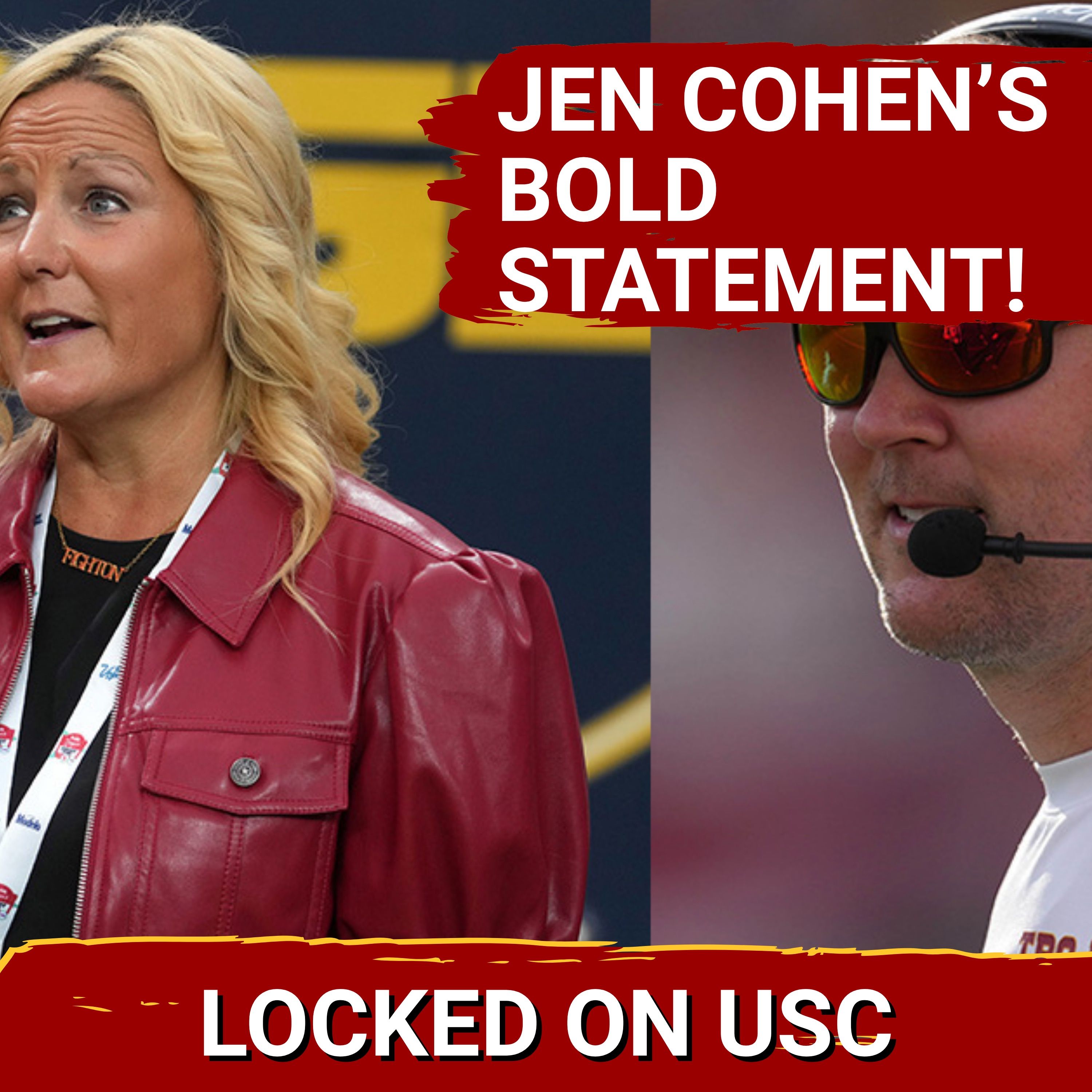 PRESSURE: USC's Playoff Push Begins As Jen Cohen Sets 2026 Bar! episode artwork