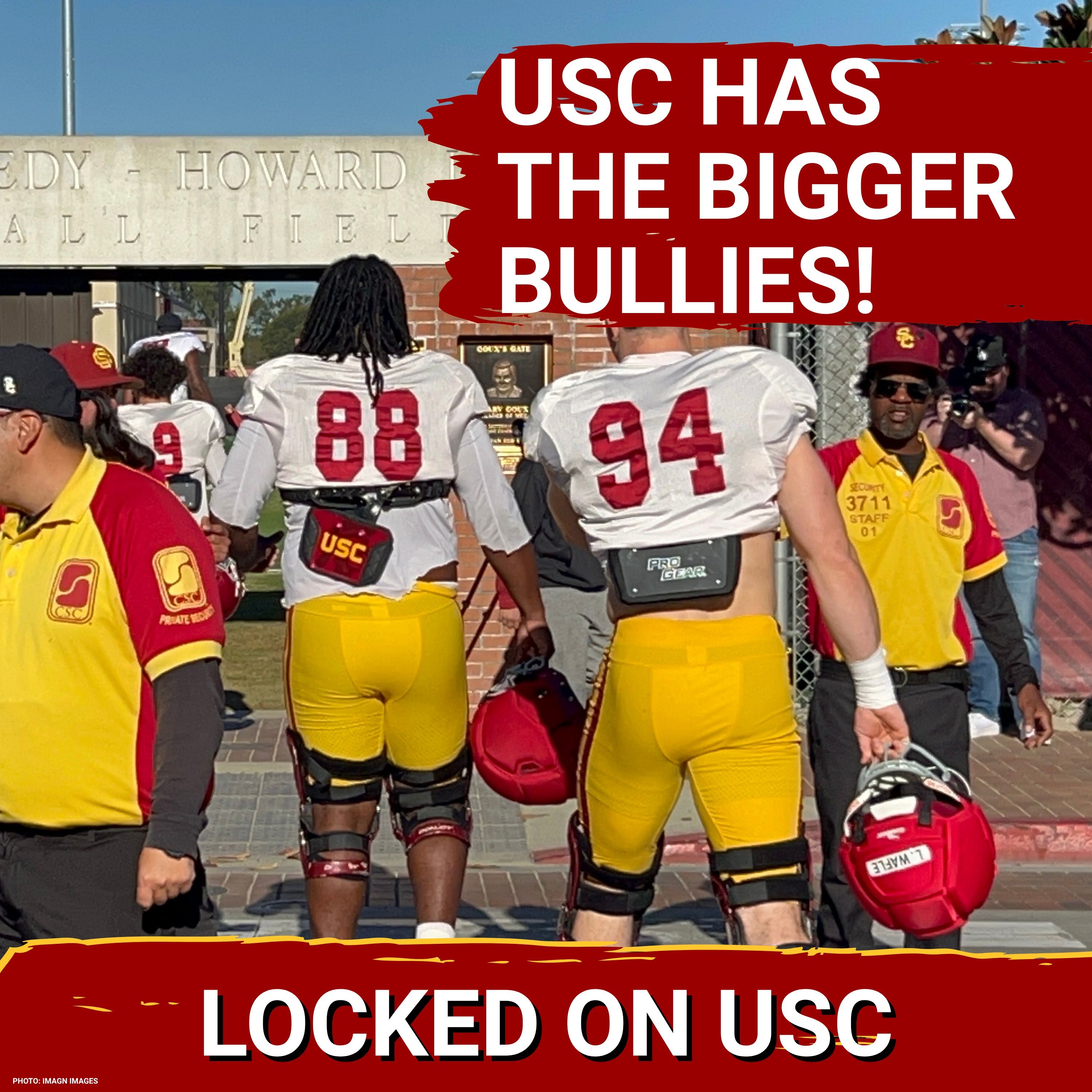 BULLY ALERT: USC Trojans Showing Their Strength At Fall Camp's Halfway Point episode artwork