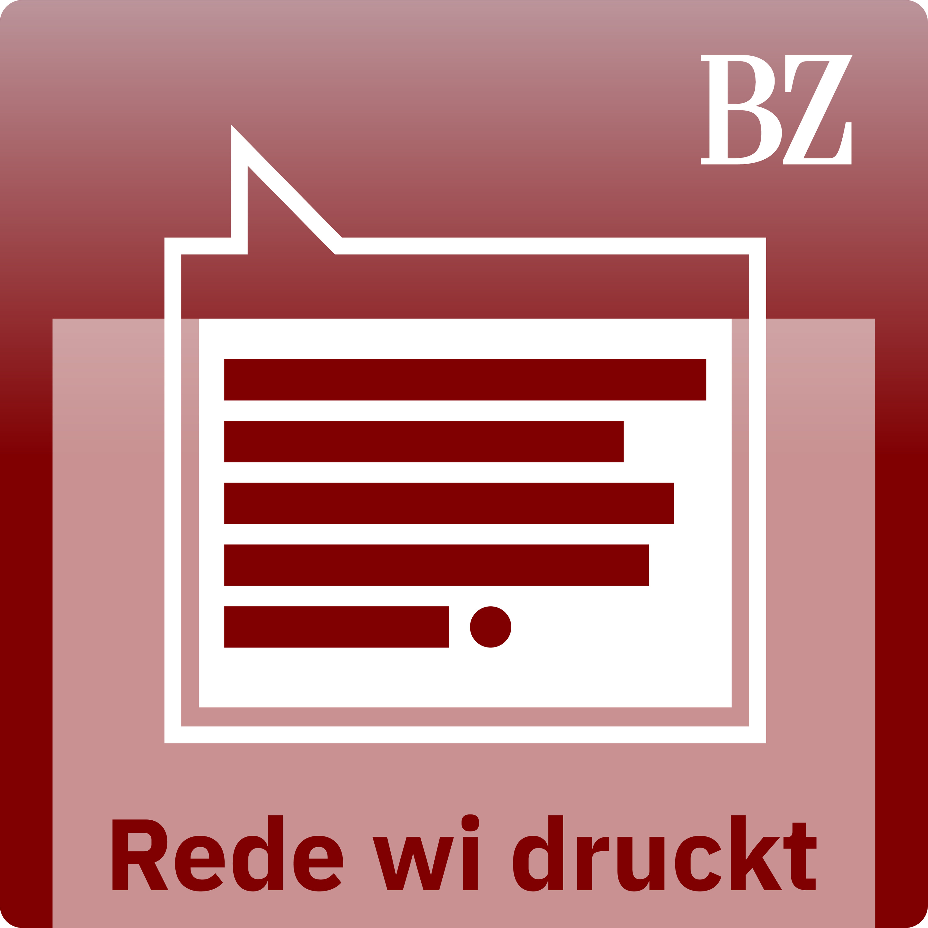 Rede wi druckt