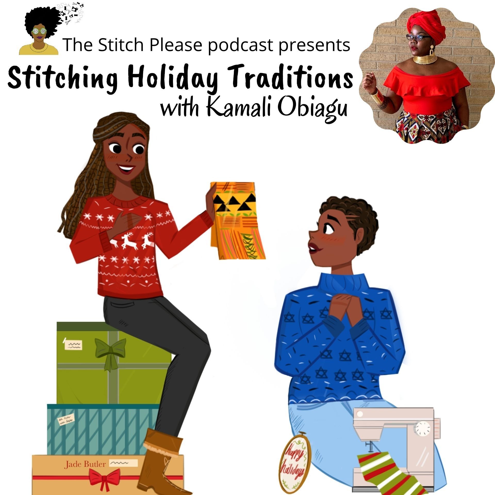 Stitching Holiday Traditions with Kamali Obiagu