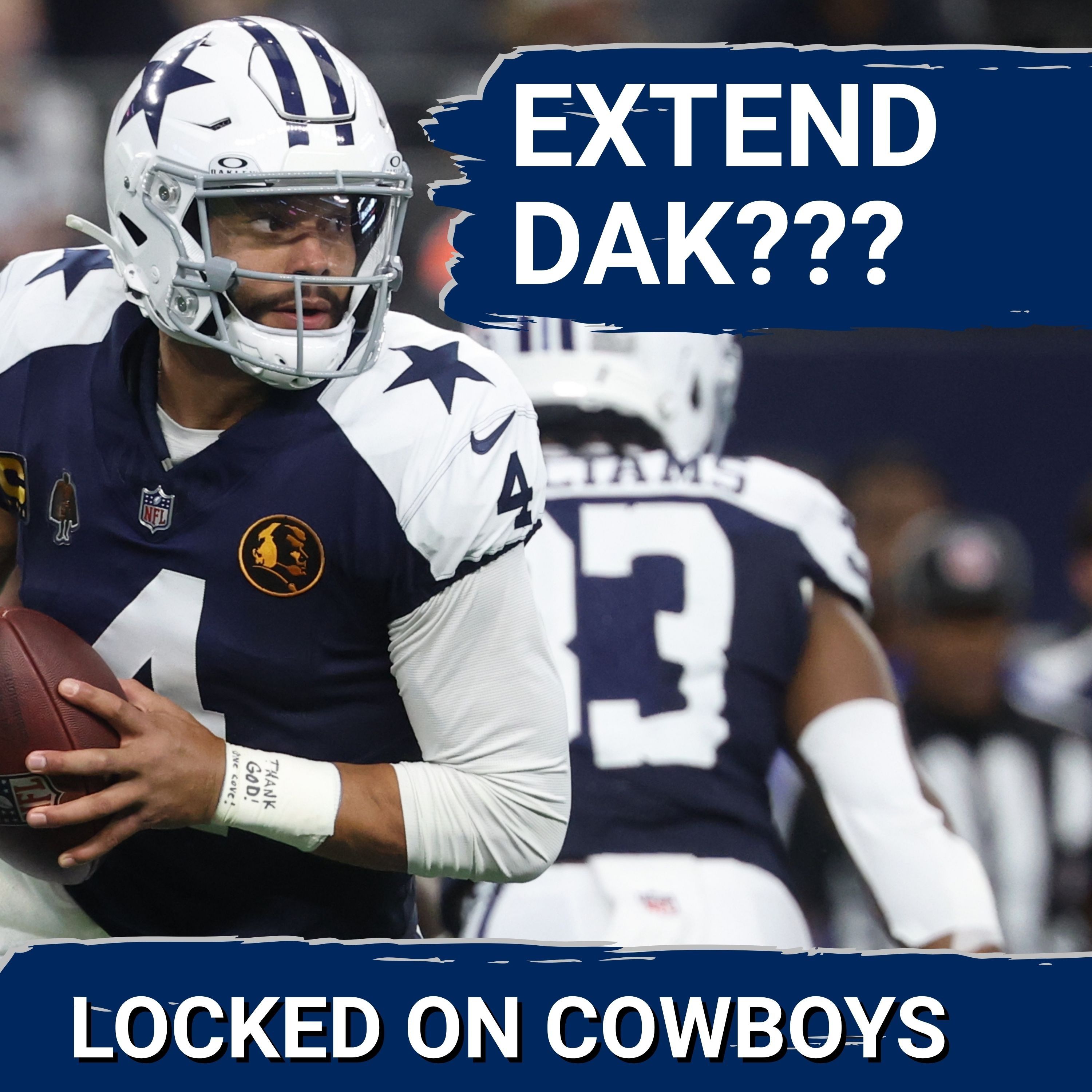NEXT MOVE: Will Cowboys EXTEND Dak Prescott? | What Can We Expect From Prescott In 2026? — Locked On Cowboys - Daily Podcast On The Dallas Cowboys cover