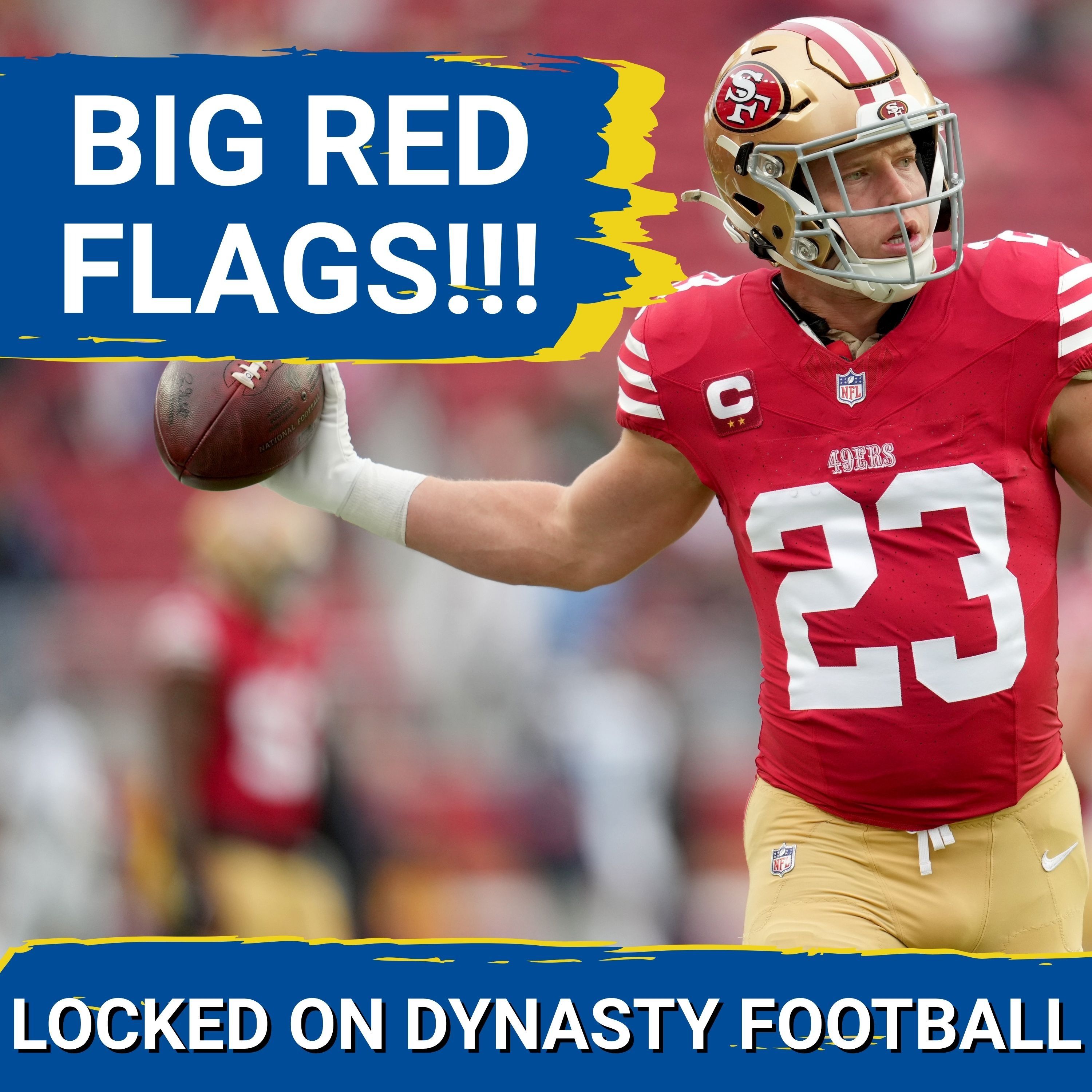 RED FLAG: 3 Dynasty RBs With BIG CONCERNS Going Into 2026 Season | Time To Sell Christian McCaffrey? episode artwork