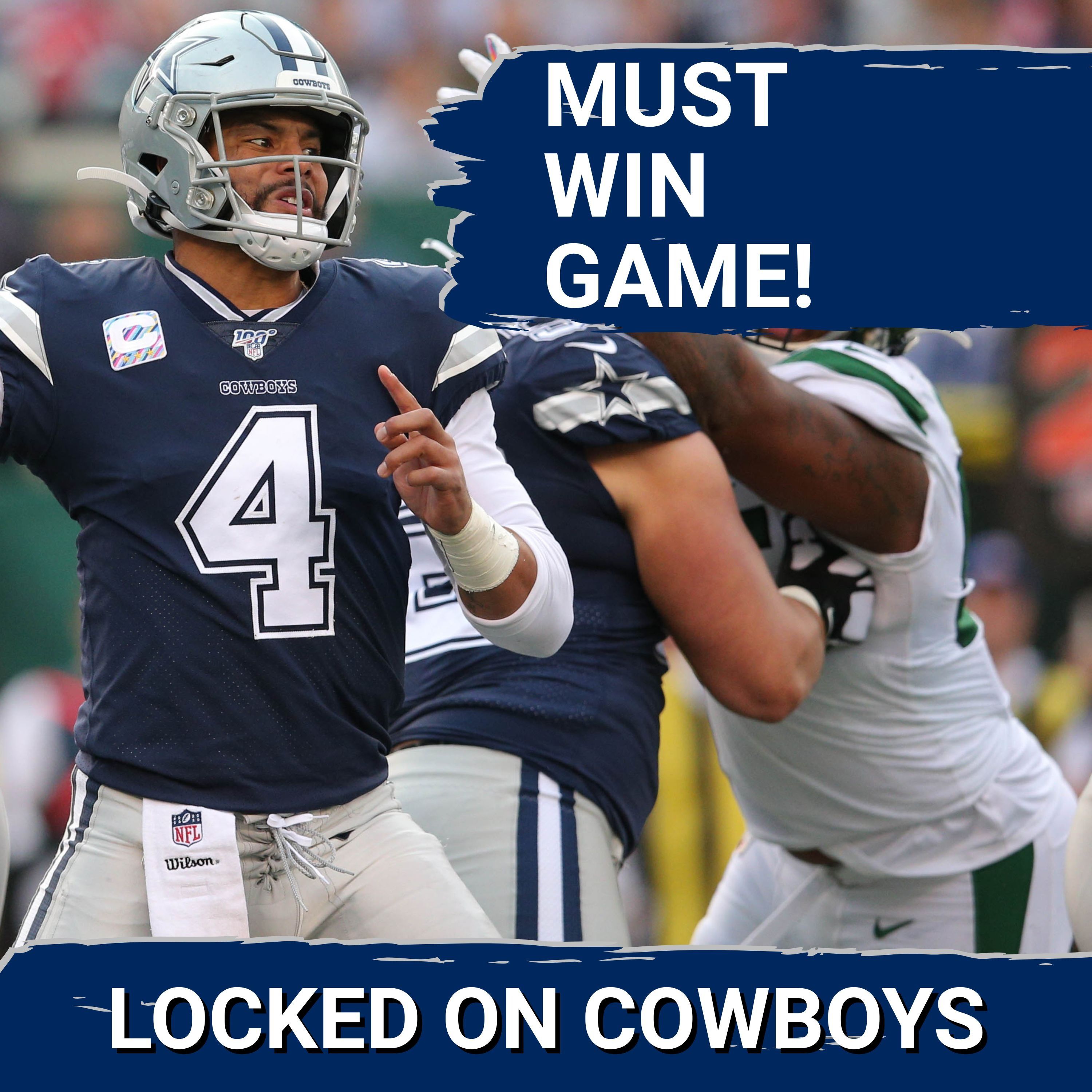 Depleted Cowboys Face Must-Win Game vs. Jets | Can Dak Prescott Overcome LACKLUSTER Supporting Cast?