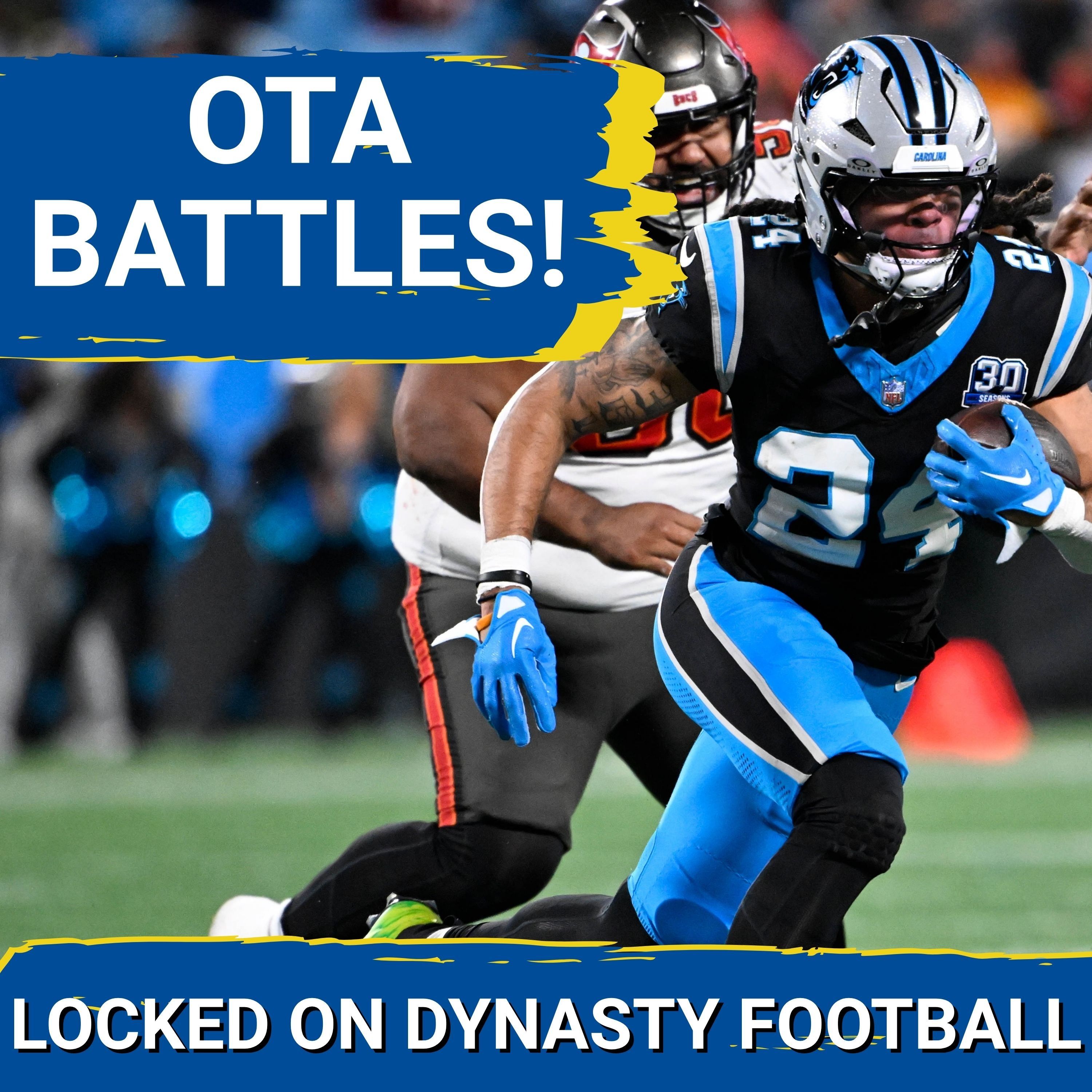 ALERT: Panthers Backfield OUTLOOK as Jonathon Brooks' Returns To Field | More OTA Updates!