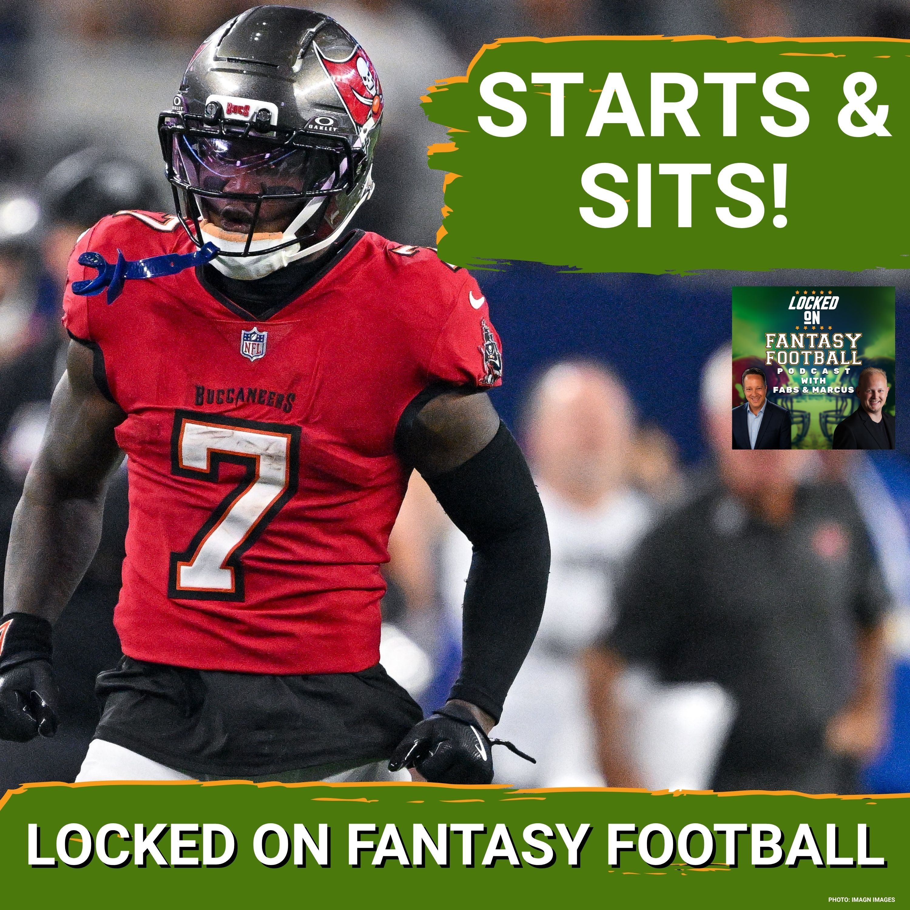 BENCH: Should You TRUST Bucky Irving vs. Panthers? | Top Fantasy STARTS & SITS For Week 7! episode artwork