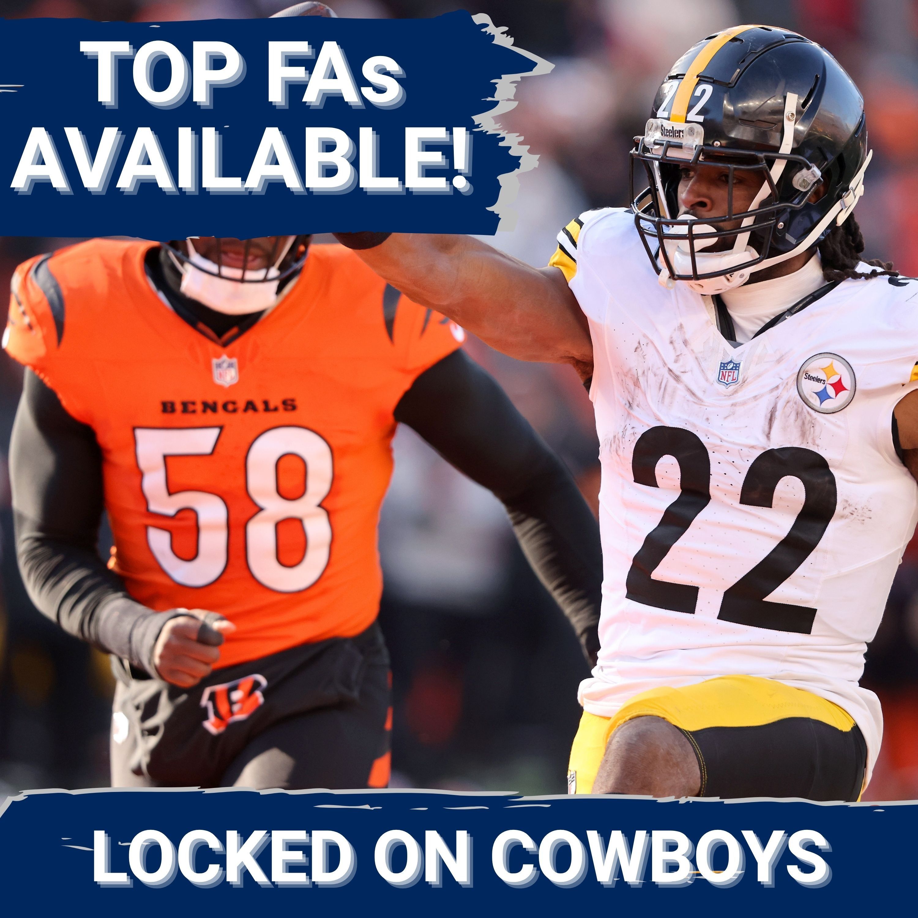 UPGRADE: 10 Free Agents The Dallas Cowboys Should Consider SIGNING Before Week 1 | Top RB Available? — Locked On Cowboys - Daily Podcast On The Dallas Cowboys cover