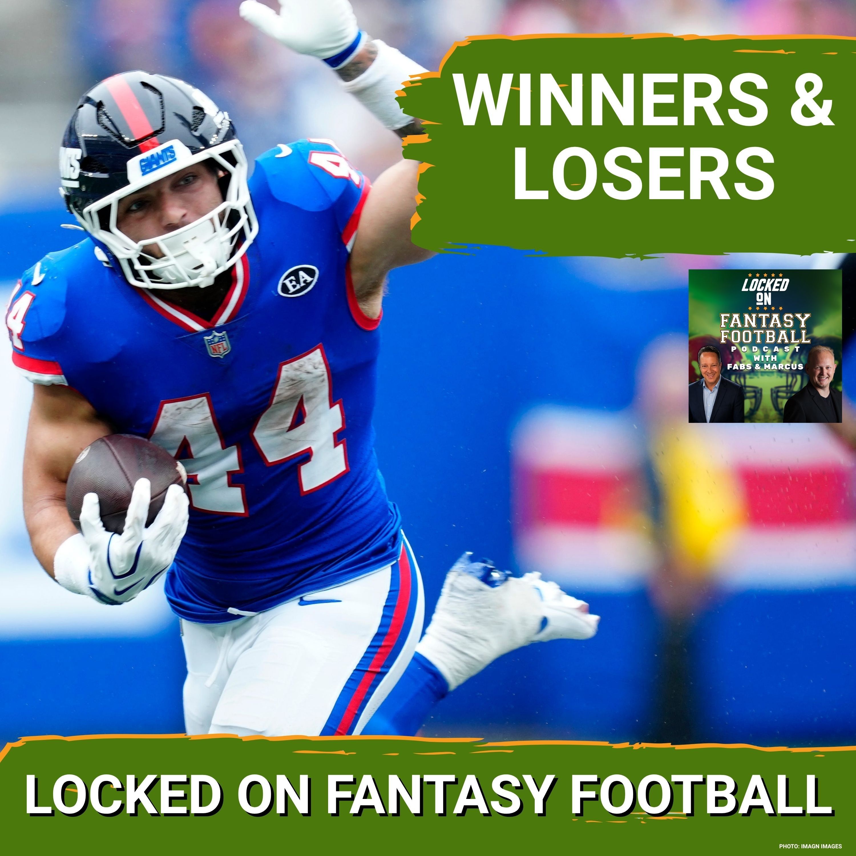 REDEMPTION: Cam Skattebo LEADS Giants Past Texans | Biggest Fantasy Winners + Losers From Week 7! episode artwork