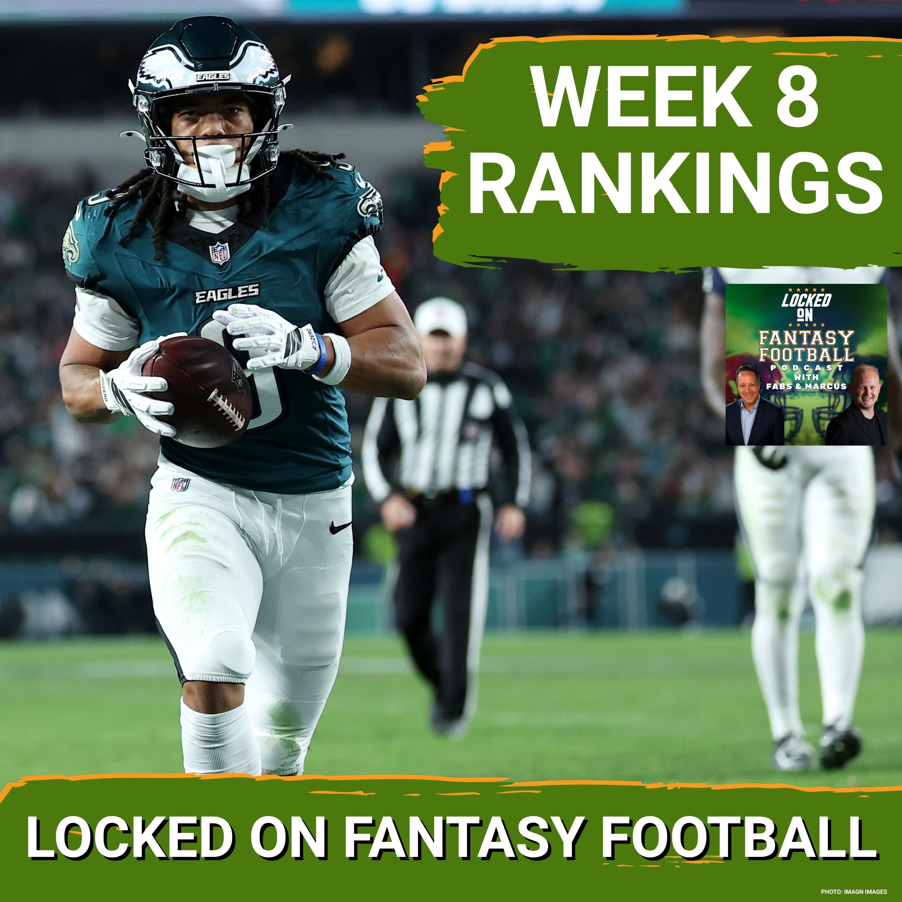 BREAKOUT: Can You TRUST Eagles WR Makai Lemon Moving Forward | Week 8 Fantasy Football Rankings! episode artwork