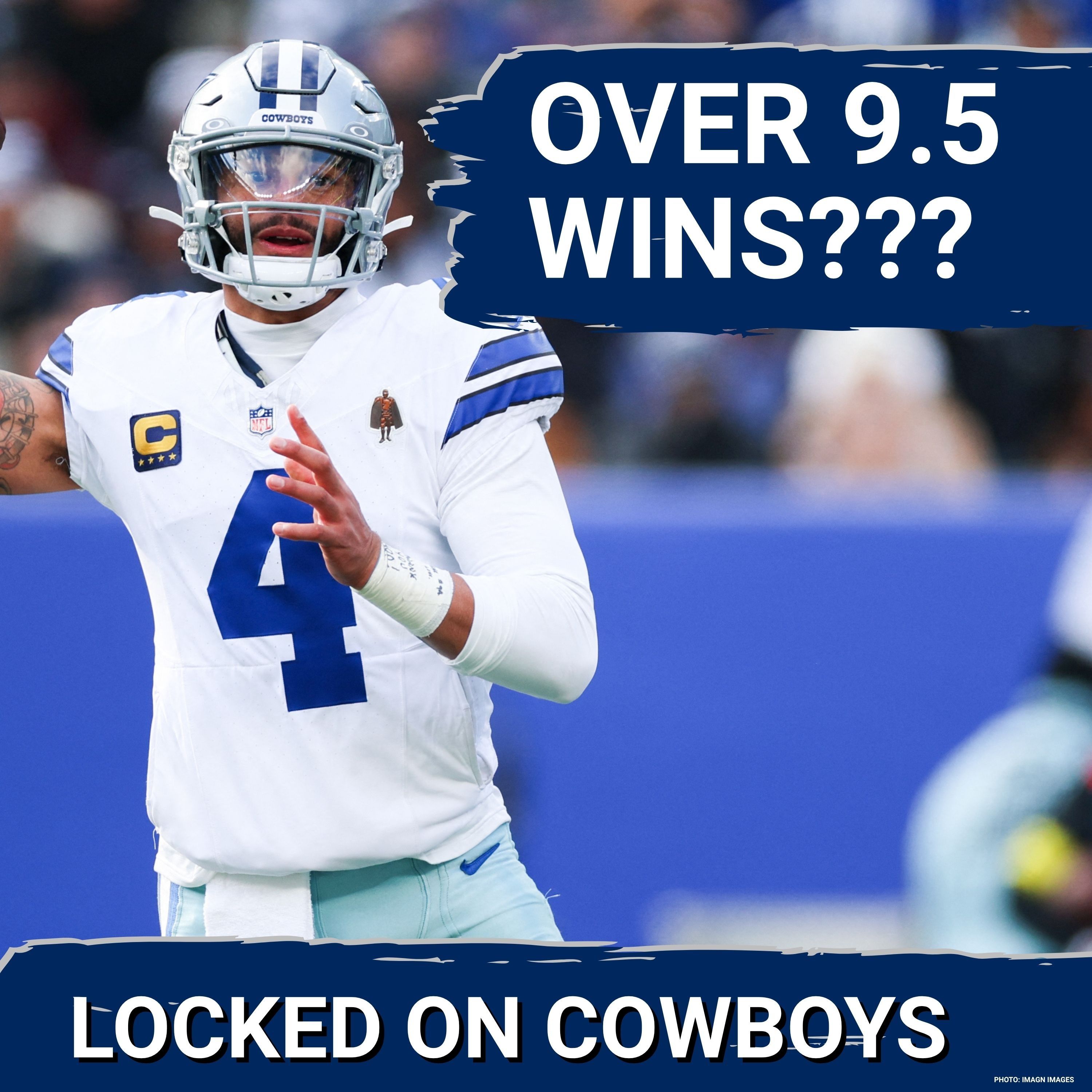UNDERDOGS: Will Dallas Cowboys Go OVER 9.5 Win Projection? | Will Dak Prescott PROVE Critics Wrong?