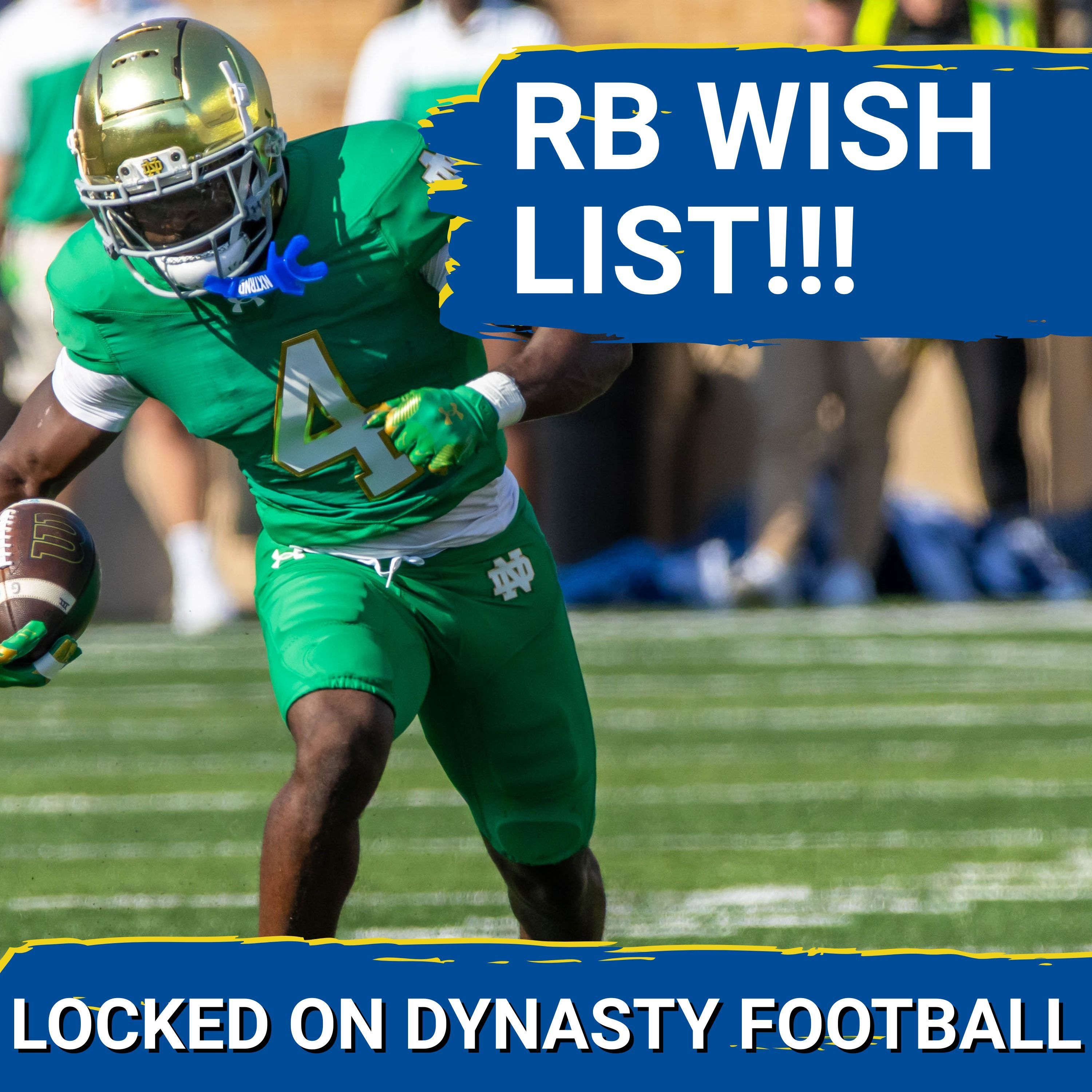 DYNASTY DREAM: Jeremiyah Love to the Chiefs? | TOP Landing Spots For Best Available Running Backs!