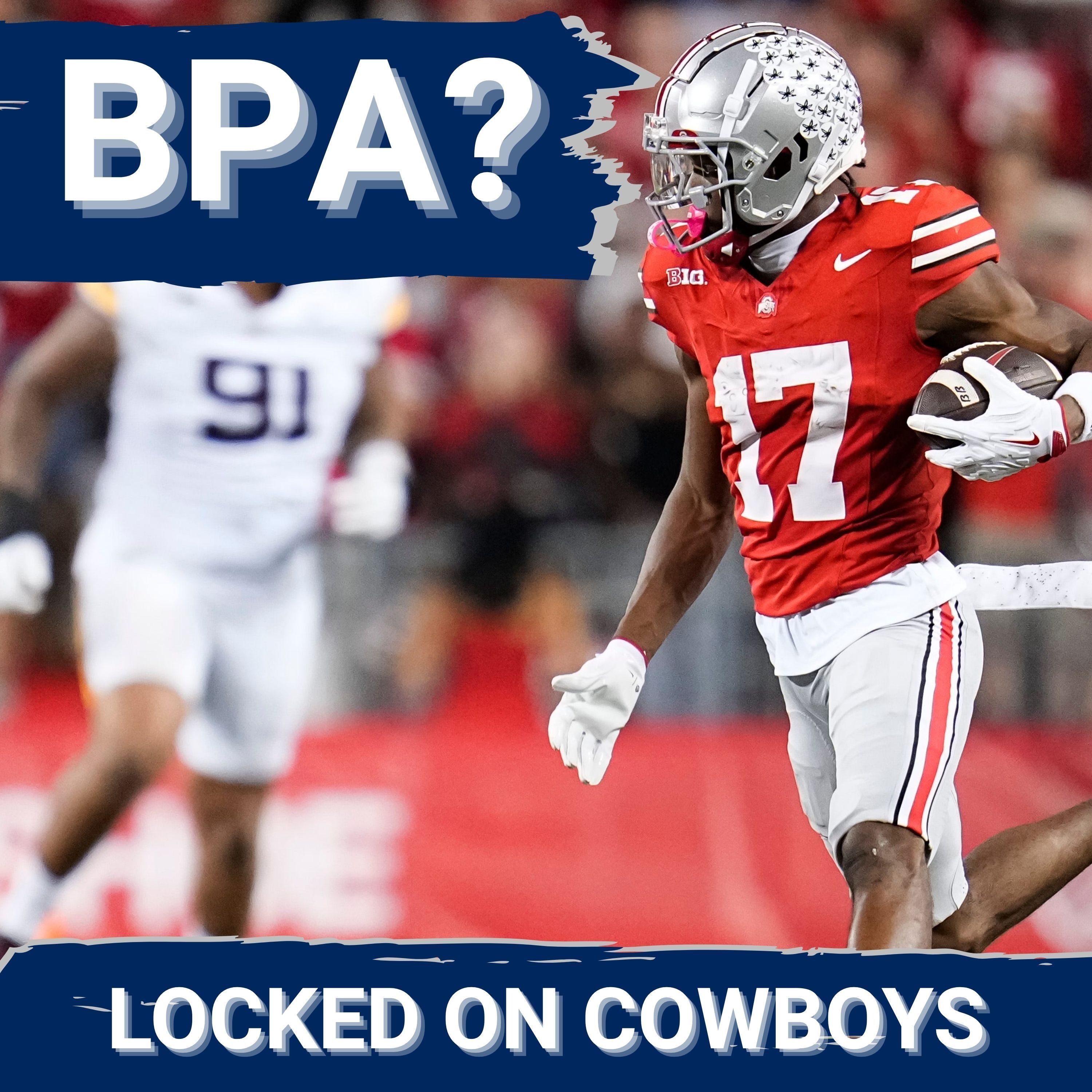 PIVOT: Could Cowboys SURPRISE Us With Carnell Tate in Round 1? | Best Player Available?