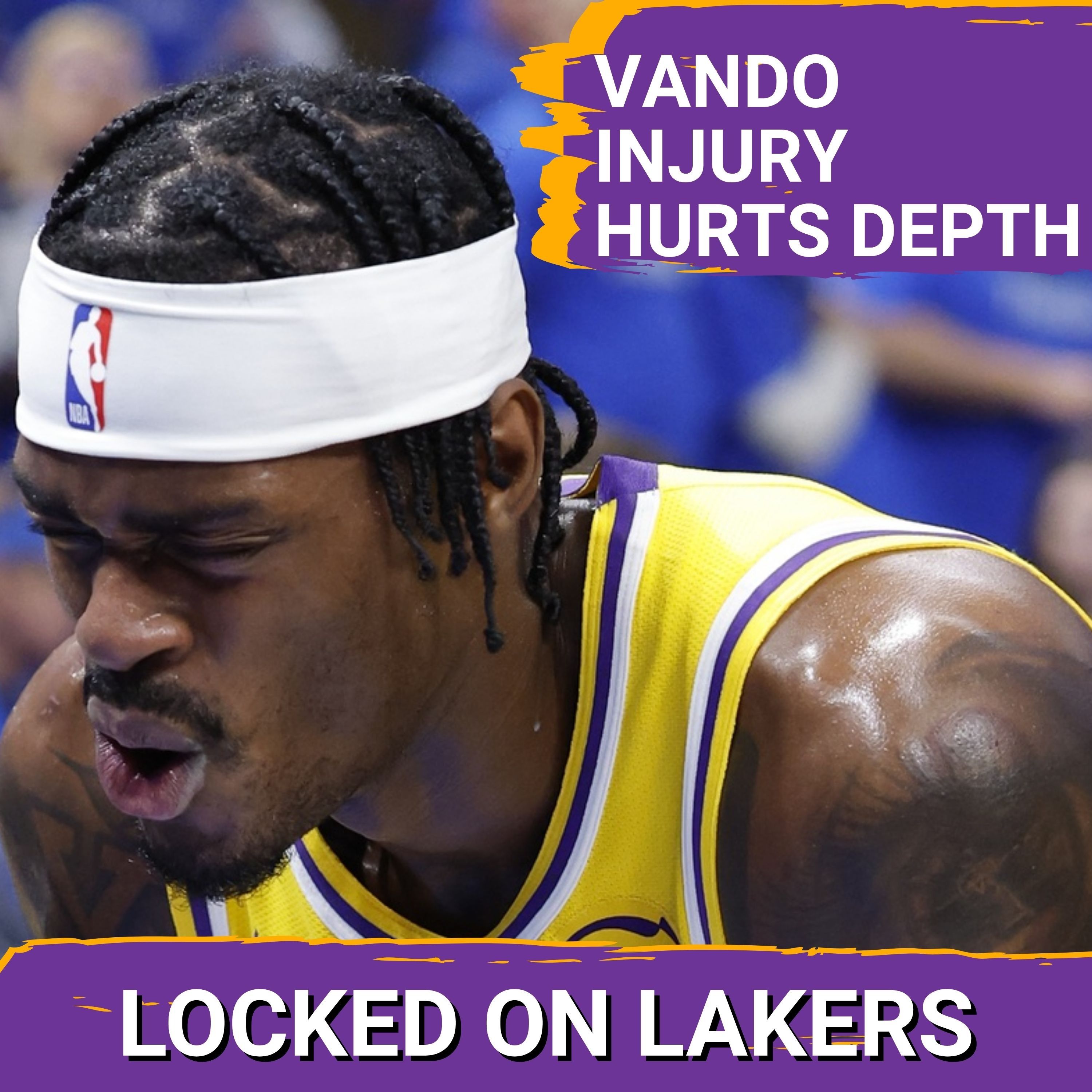 Jarred Vanderbilt's Injury Makes LA's Depth Problem vs. the Thunder Worse