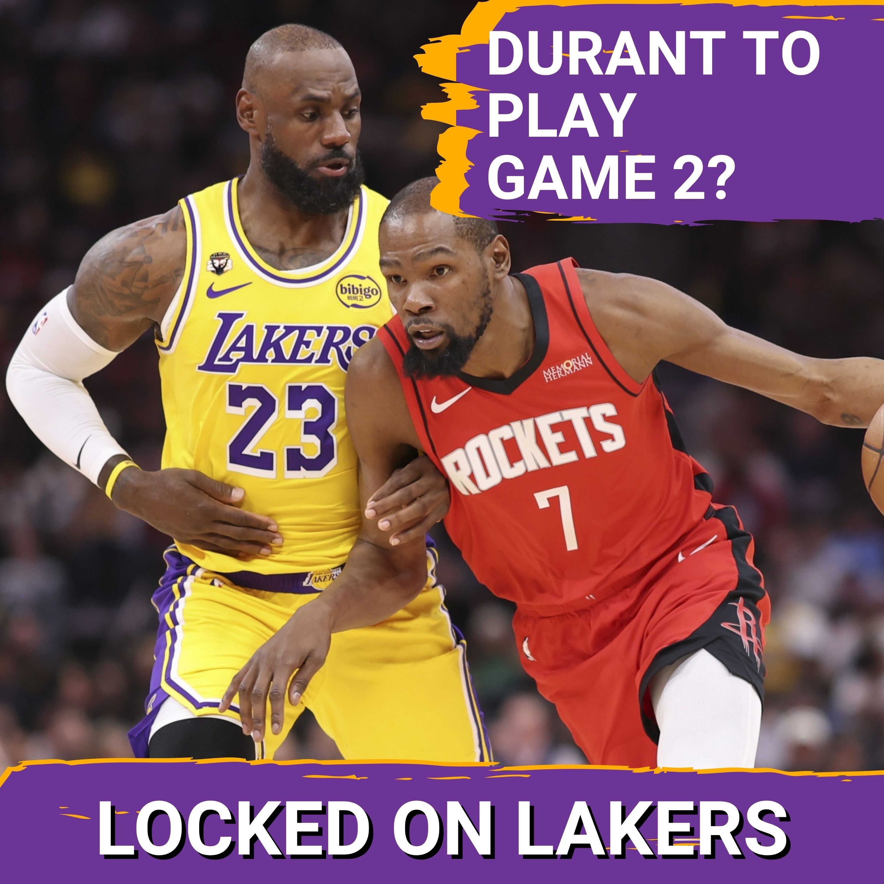 Durant More Likely to Play Game 2, How do the Lakers Respond?