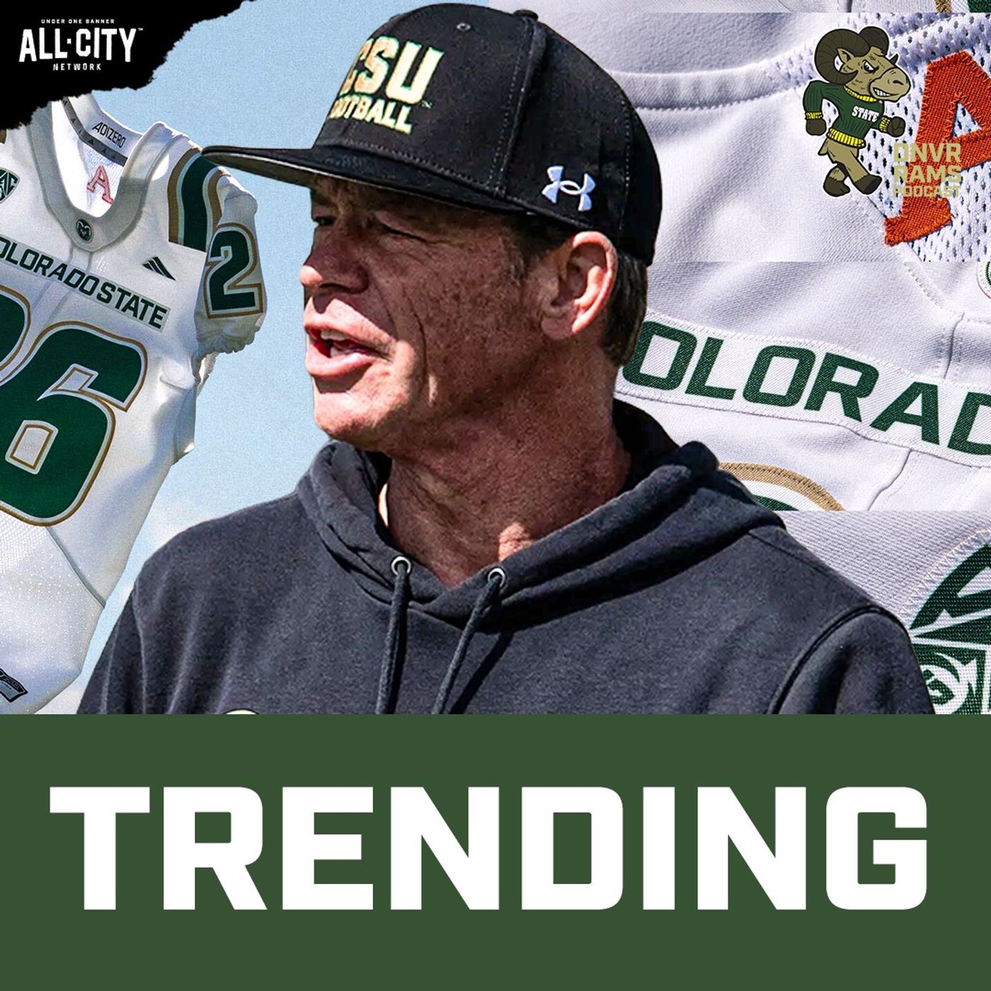 CSU Football uniform reaction + Troy Foster interview & why Jim Mora likes how the Rams are trending episode artwork