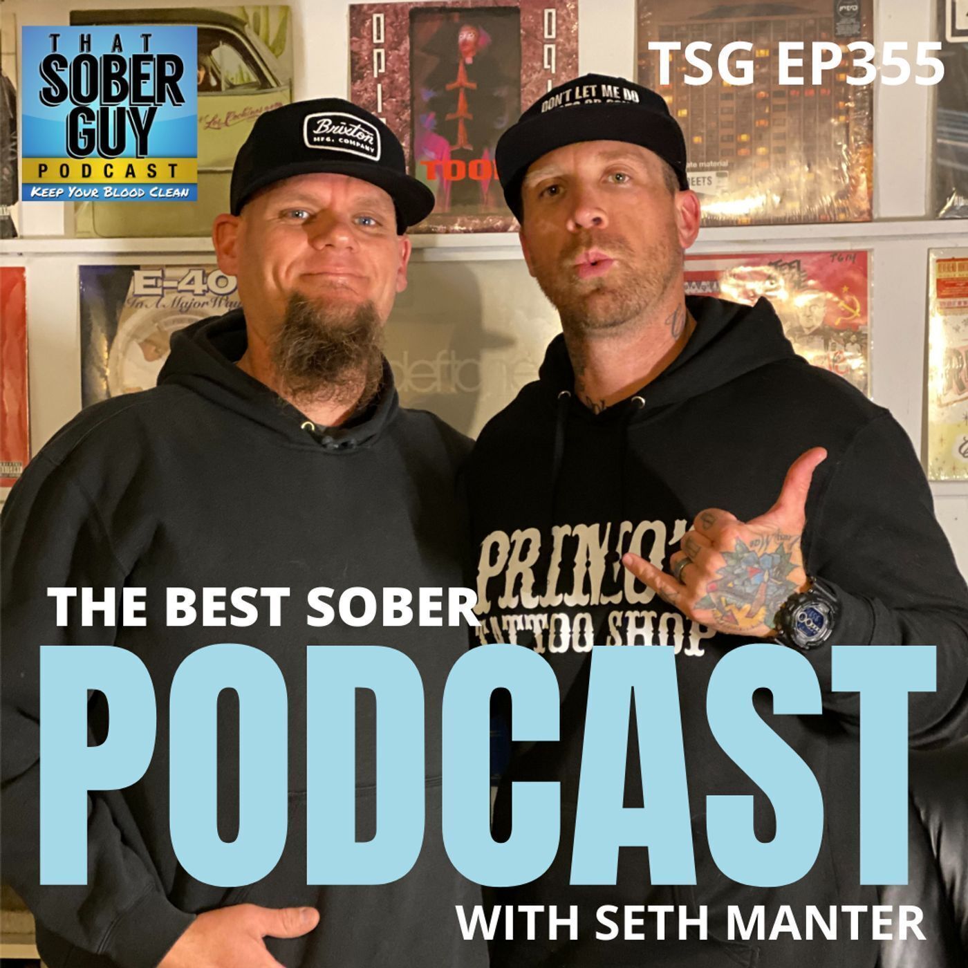 TSG Ep355 - The Best Sober Podcast With Seth Manter episode artwork