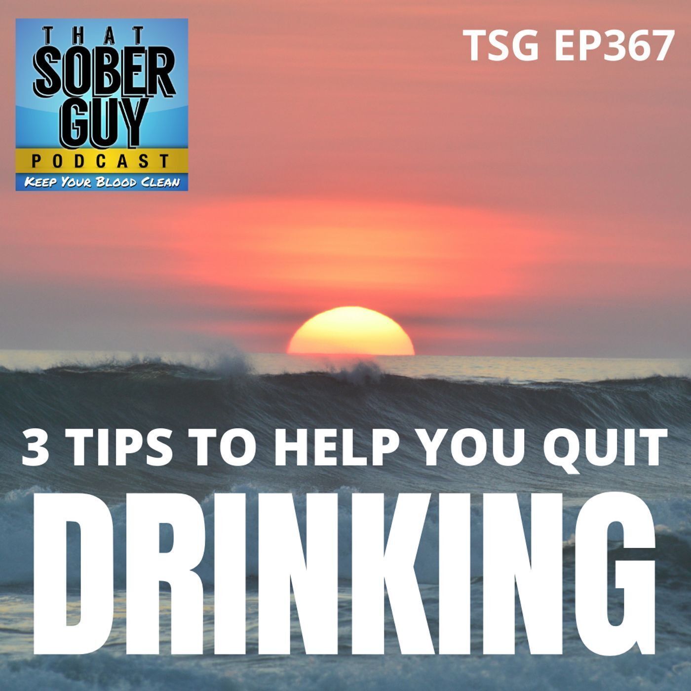 TSG Ep367 - 3 Tips to Help You Quit Drinking episode artwork