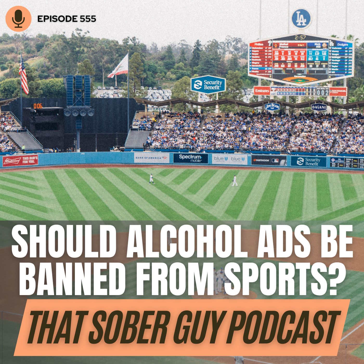 Episode 555 - Should Alcohol Ads Be Banned from Sports?