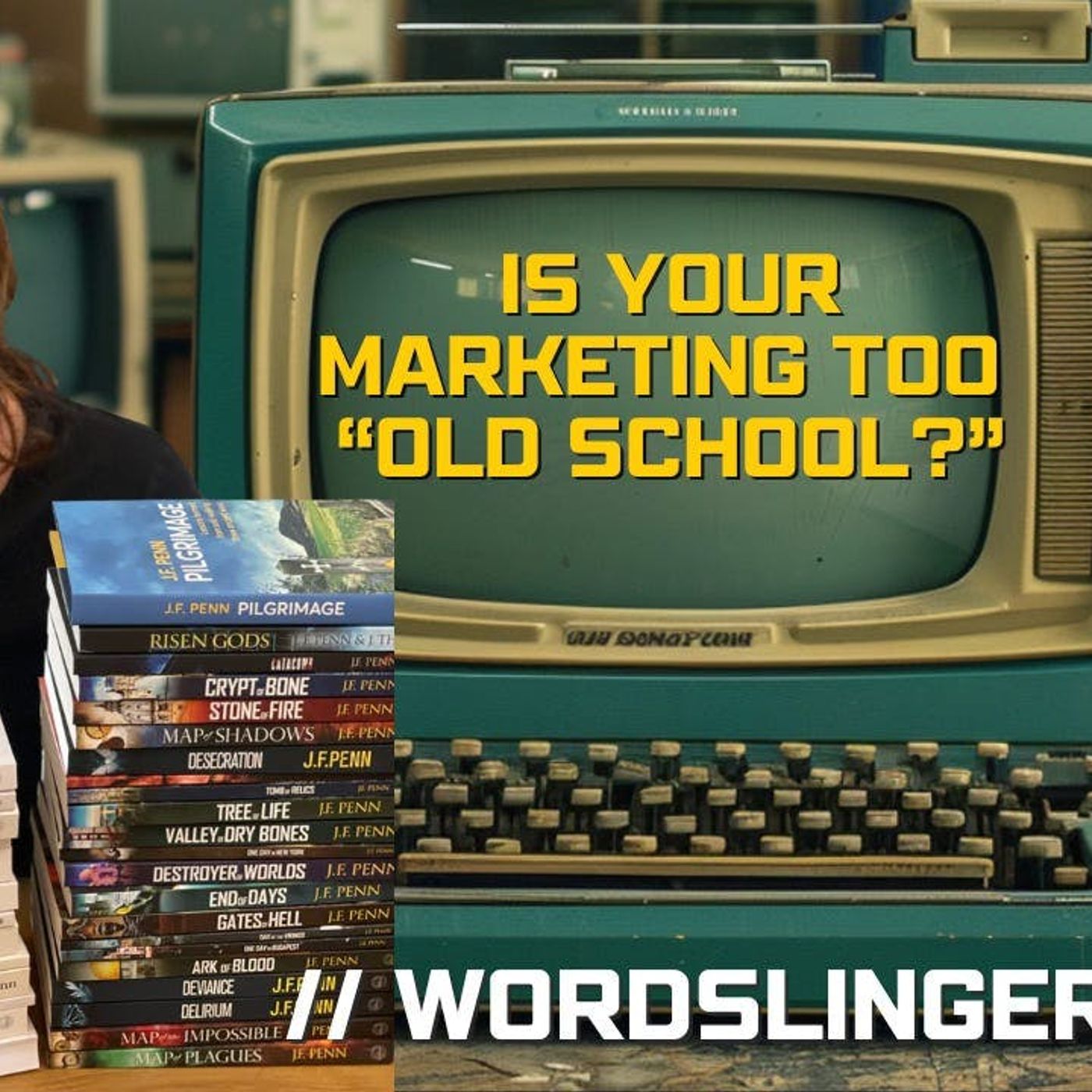 Kickstarter, Direct, and a New Age of Book Marketing with Joanna Penn // Wordslinger ep 226 episode artwork