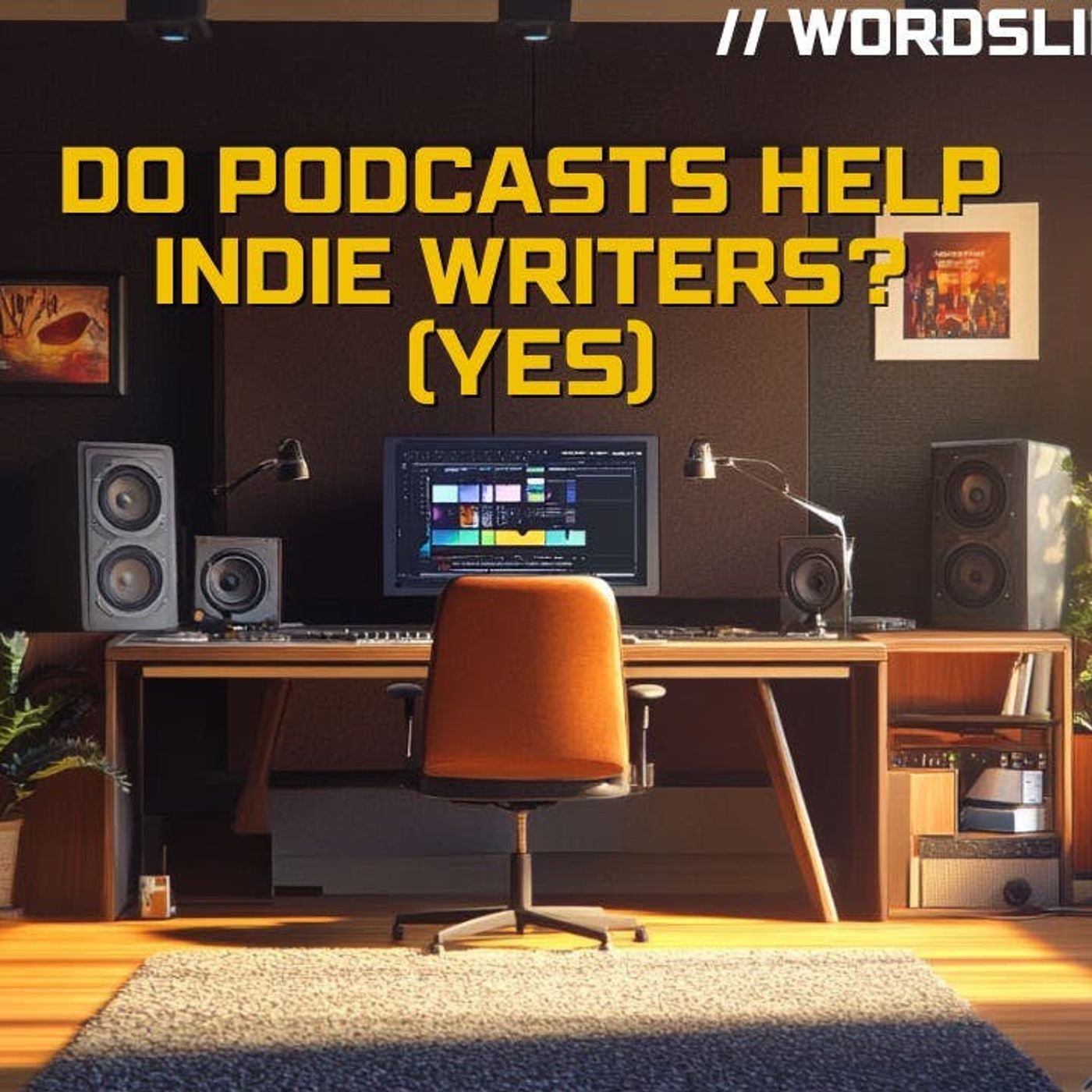 Indie Writers Club, Podcasting with James Blatch and Cara Clare episode artwork