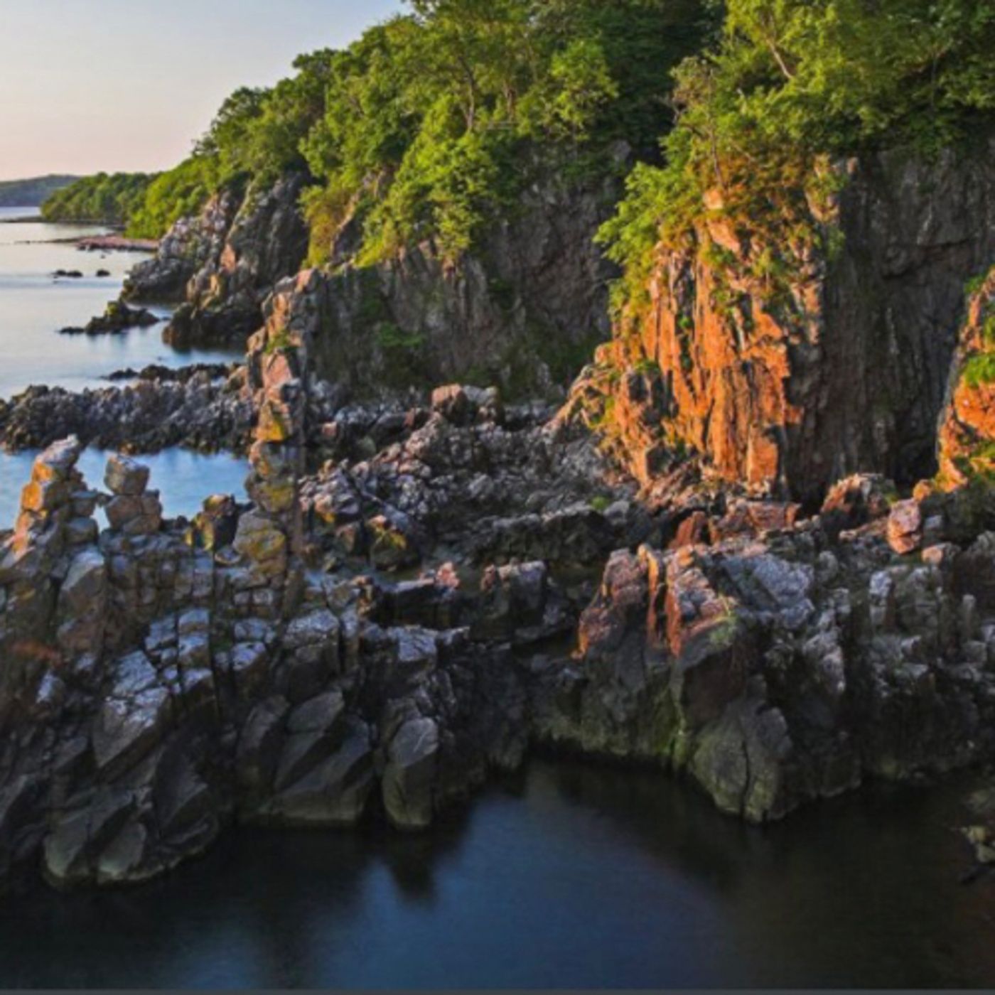 Bornholm is a Danish island in the Baltic Sea