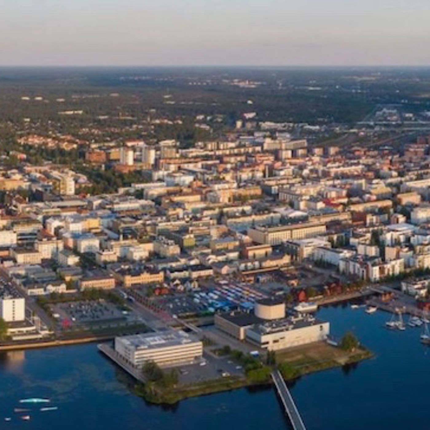 Oulu is a city in central Finland, where the Oulujoki River meets the Bay of Bothnia.