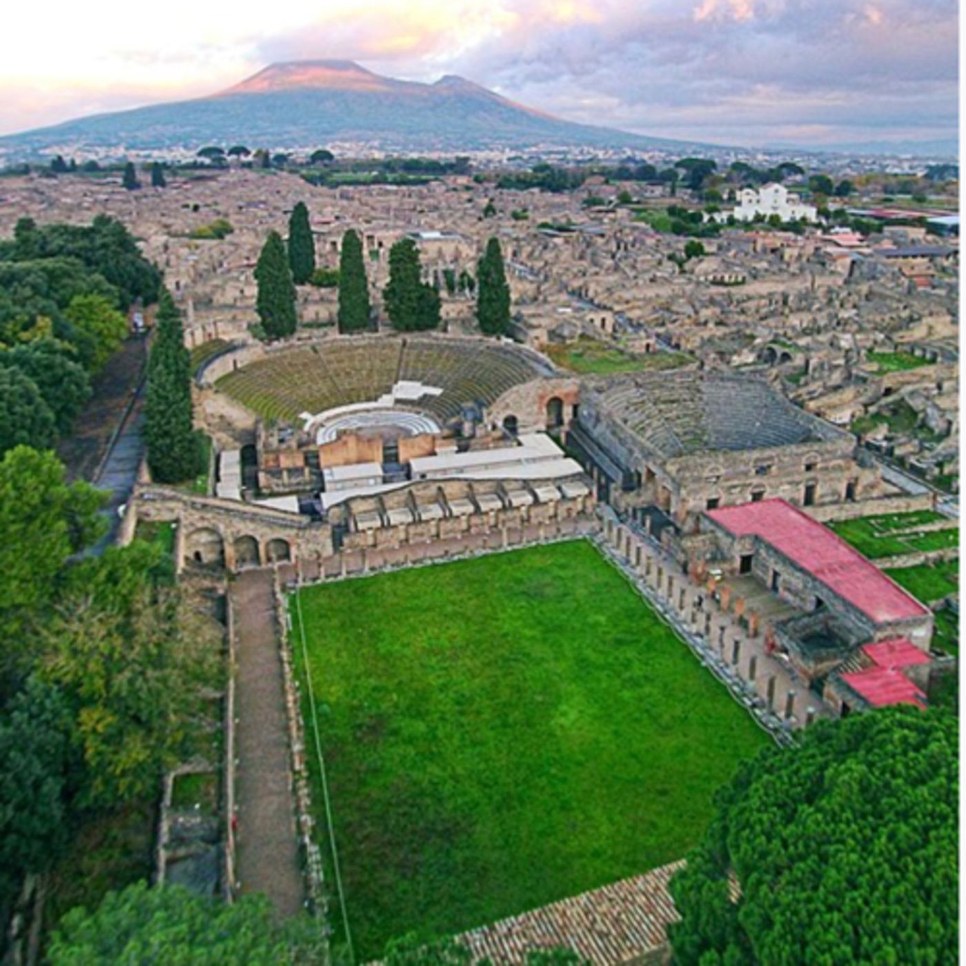 Pompeii was an ancient city located in what is now the comune of Pompei near Naples