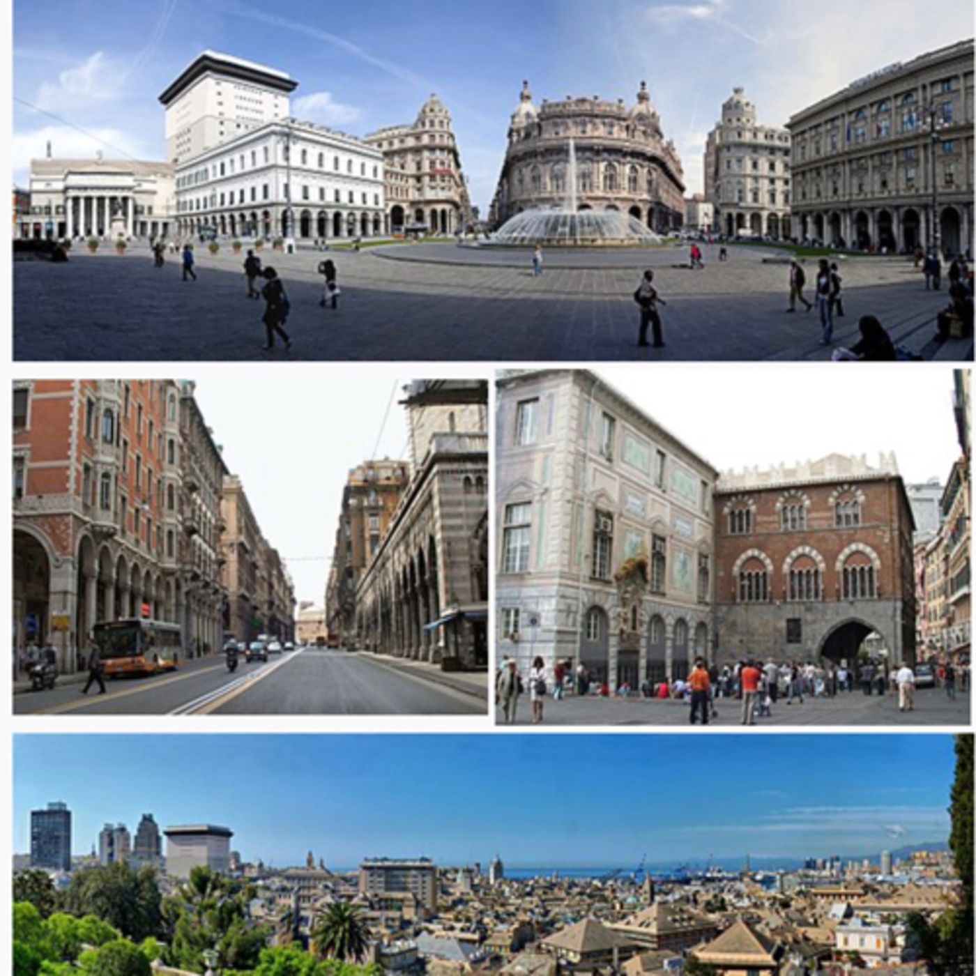 Genoa is the capital of the Italian region of Linguria and the sixth largest city in Italy
