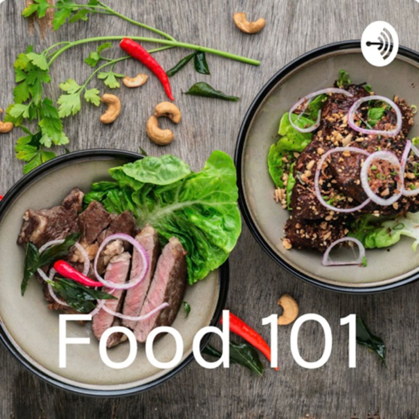 Chef Alessandro and I talks about our podcasts Food 101