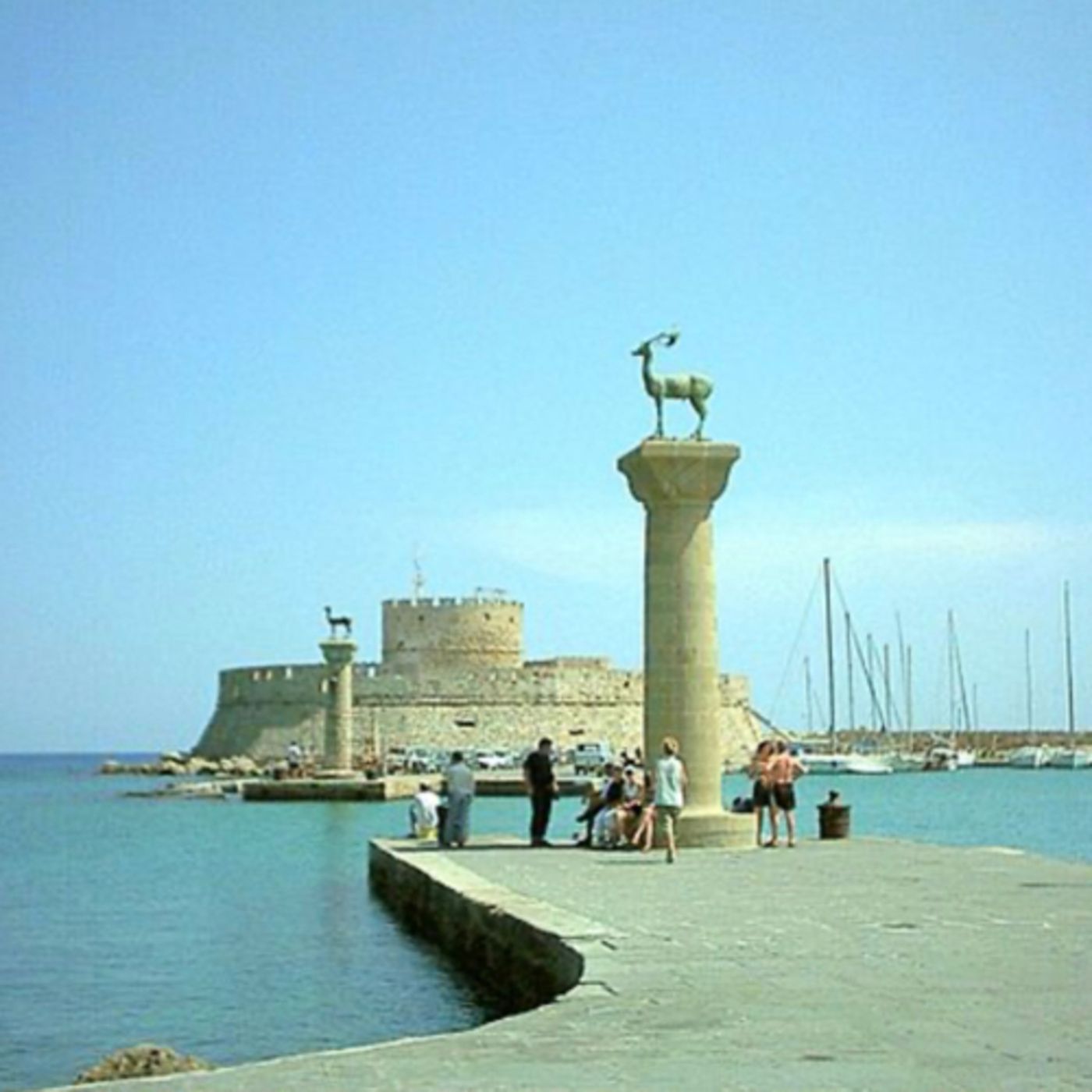Rhodes is the principal city and a former municipality on the island of Rhodes