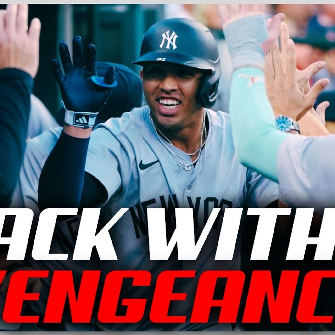 Gerrit Cole has RETURNED to ACE form | Oswald Peraza HOMERS in season debut episode artwork