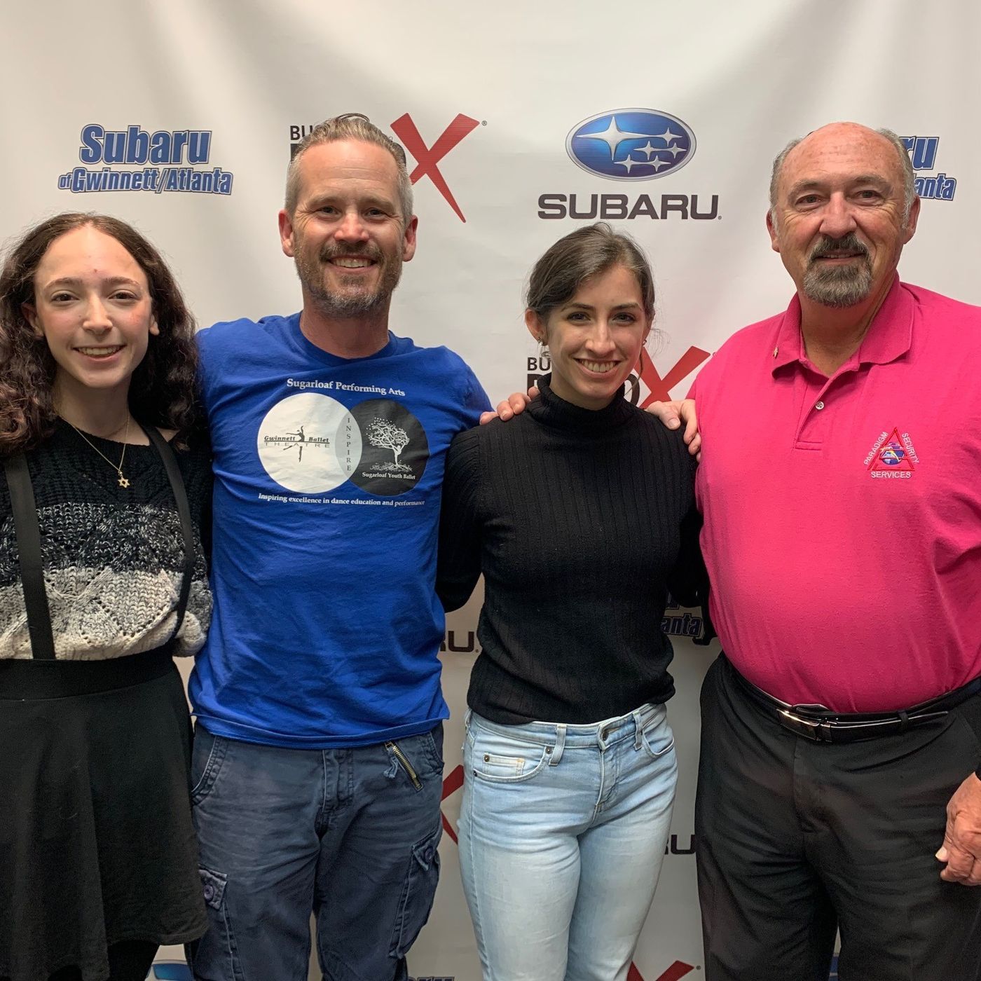 Bruce Thornton, Cecily Davis and Charly Gioino with Gwinnett Ballet Theatre episode artwork