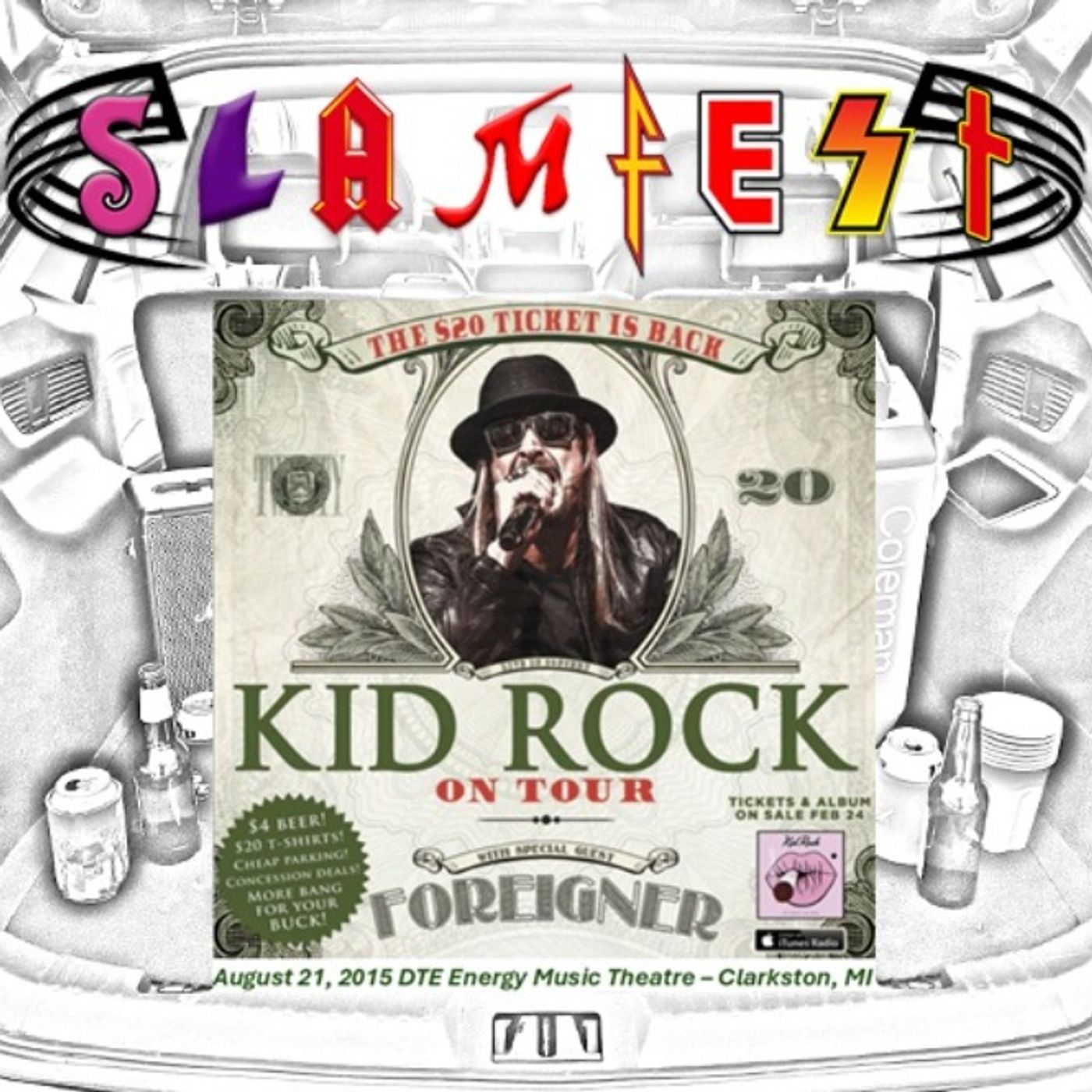 Kid Rock/Foreigner Concert - 8/21/15 episode artwork