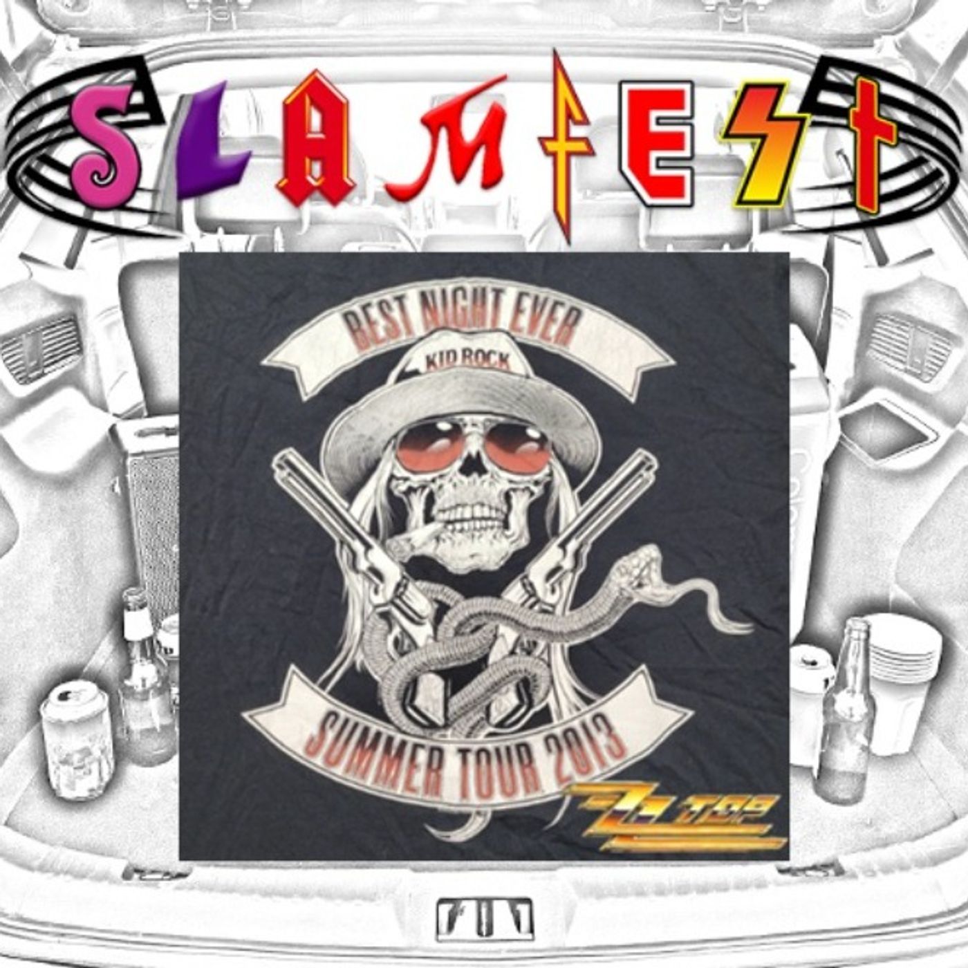 Kid Rock/ZZ Top - Best Night Ever Tour - 8/19/13 wsg. Slamfest Crew Member Mike