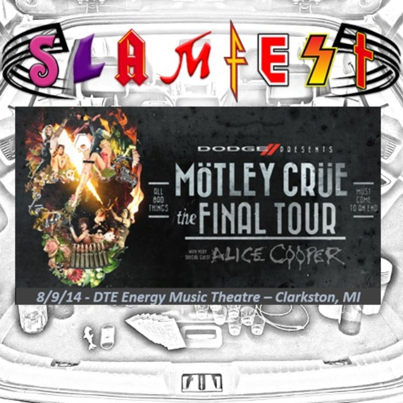 Motley Crue/Alice Cooper - The Final Tour - 8/9/14 wsg. Slamfest Crew Member Craig