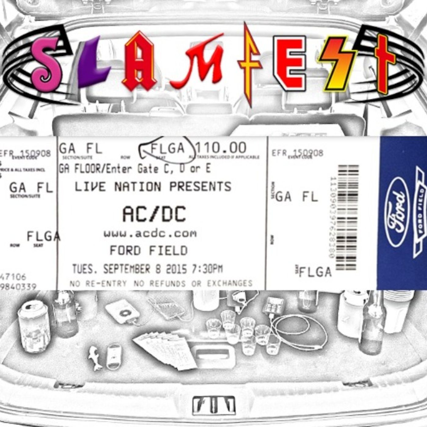 AC/DC Concert -  9/8/15 wsg. Slamfest Crew Members Andy, Brad C. & Craig