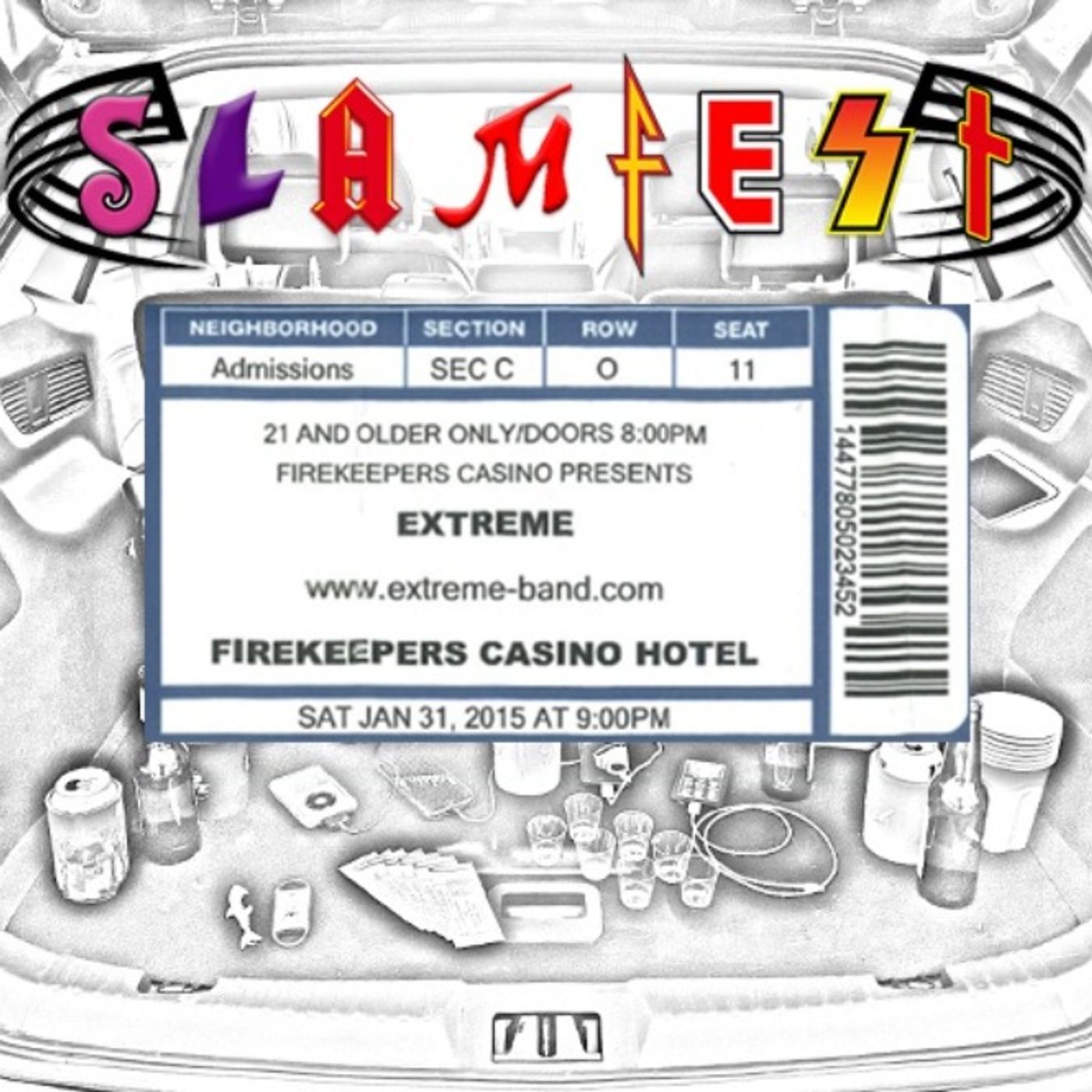 An Evening with Extreme - 1/31/15 wsg. Sonny "Hollywood" Pooni